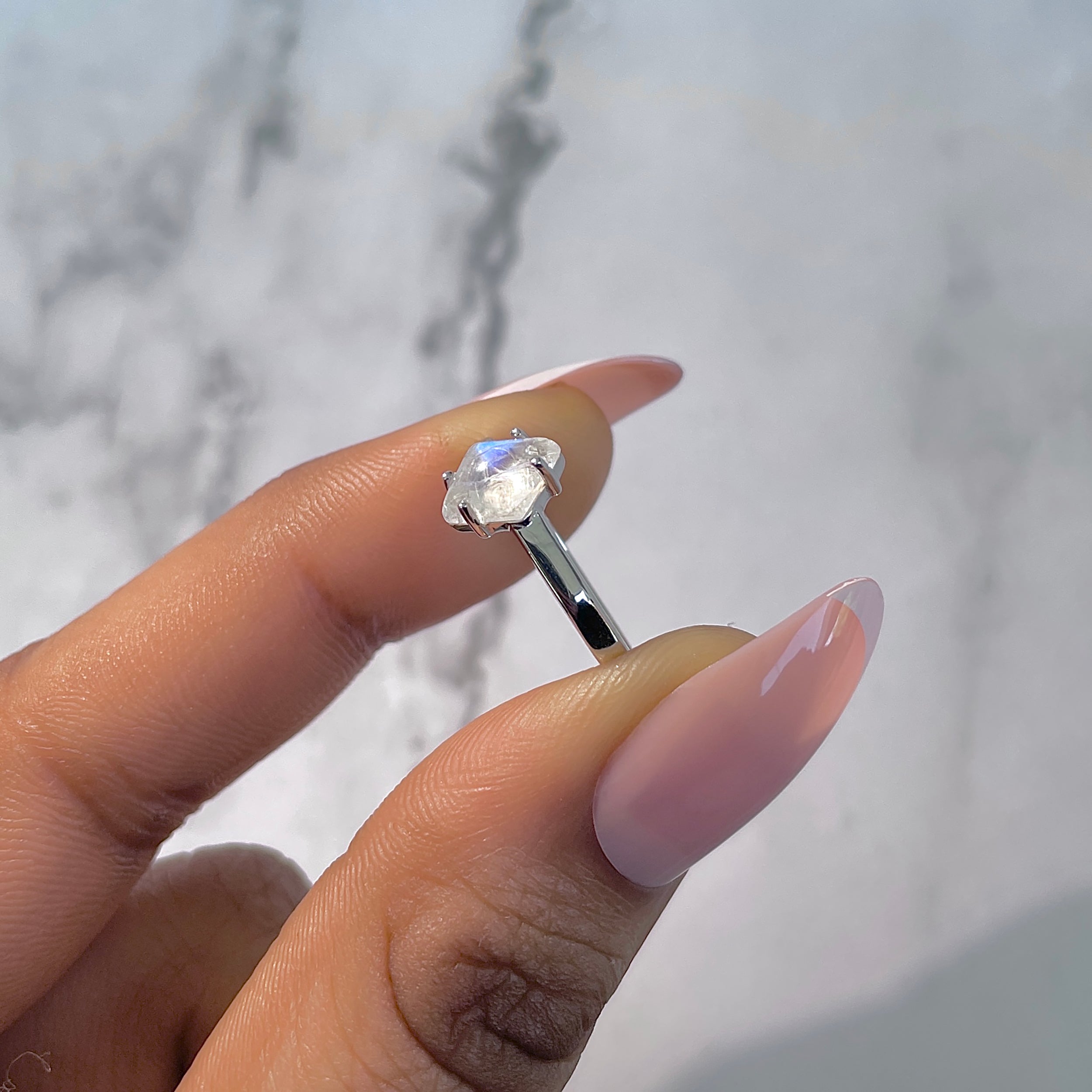 Moonstone Ring-(RBM-RDR-1733.)
