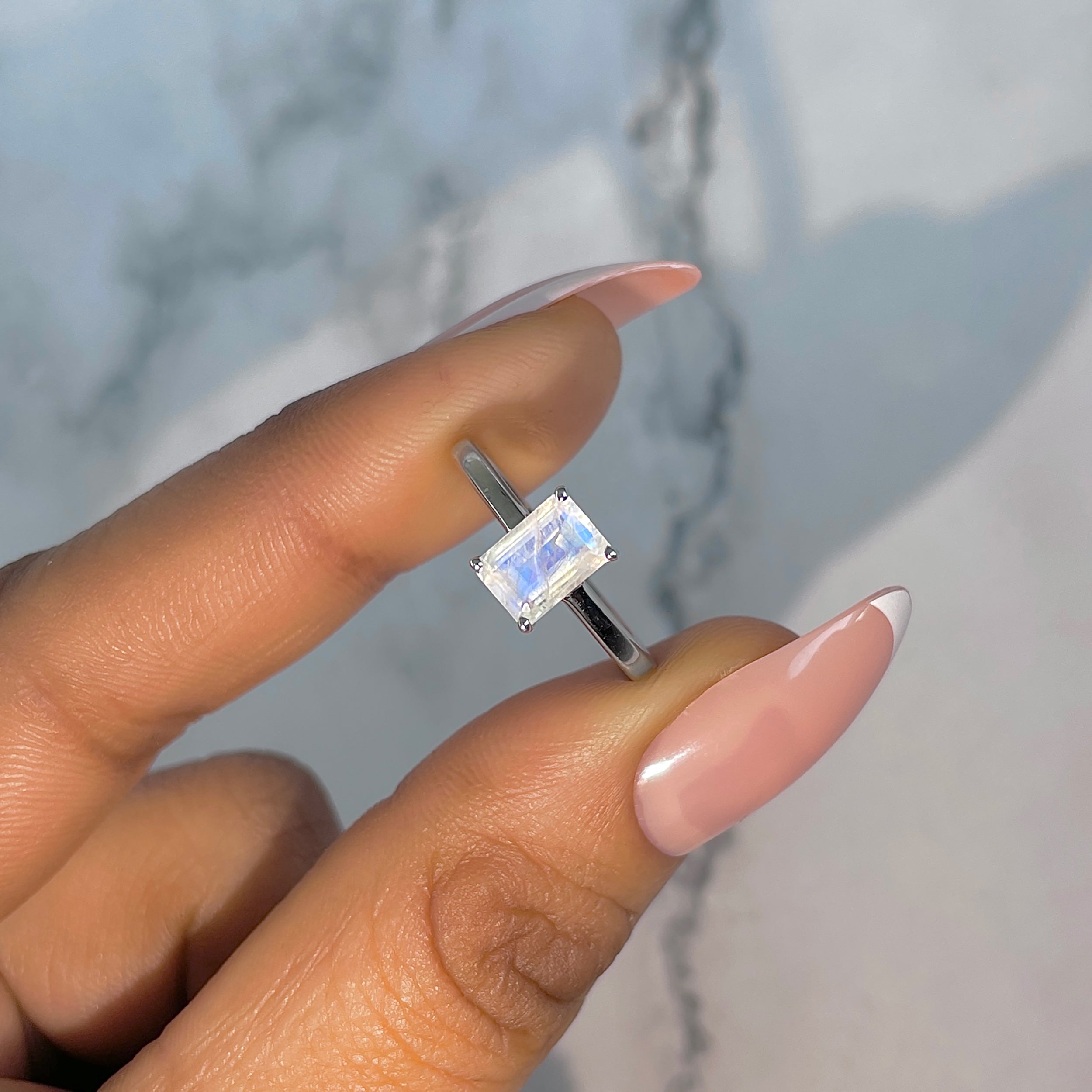 Moonstone Ring-(RBM-RDR-241.)