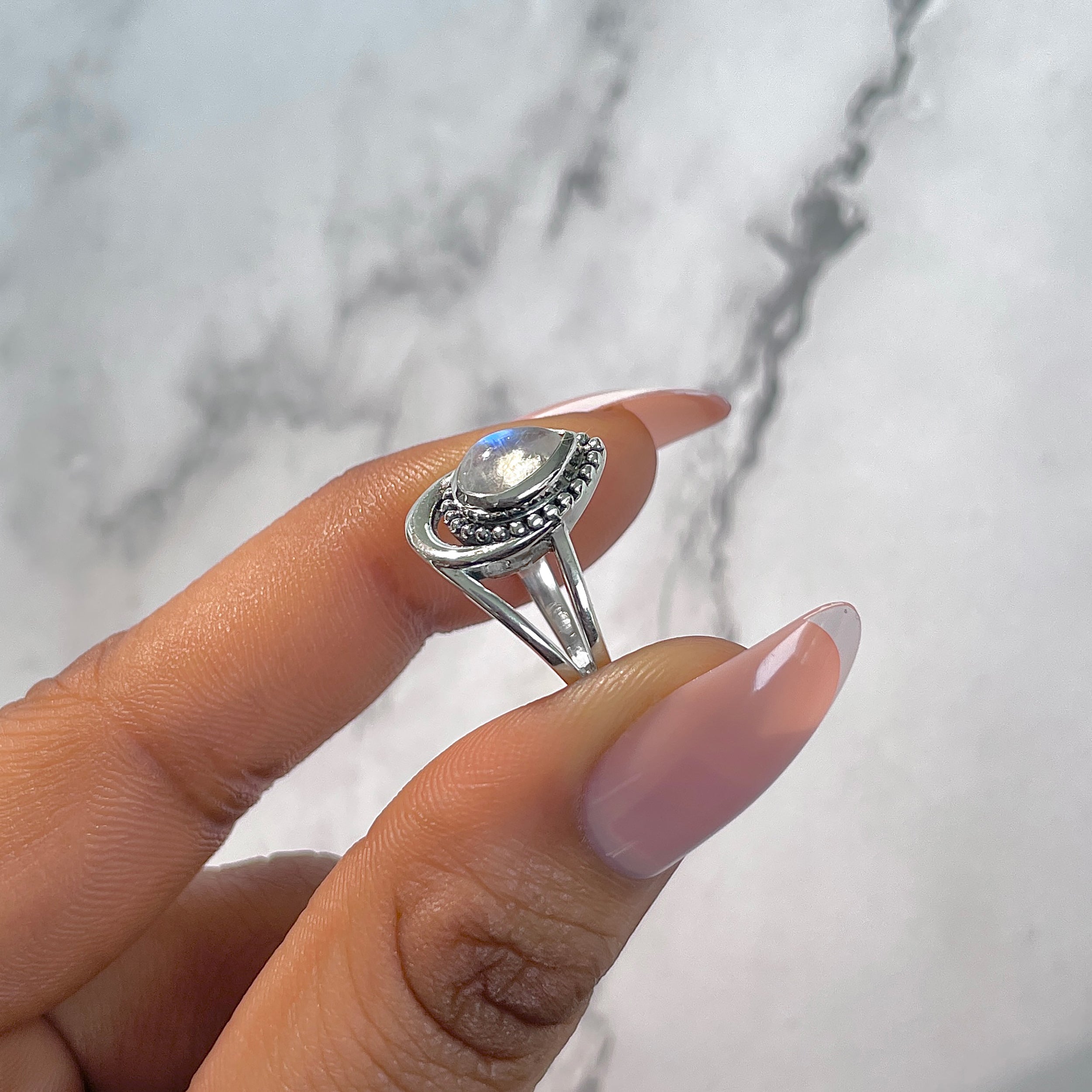 Moonstone Ring-(RBM-RDR-746.)