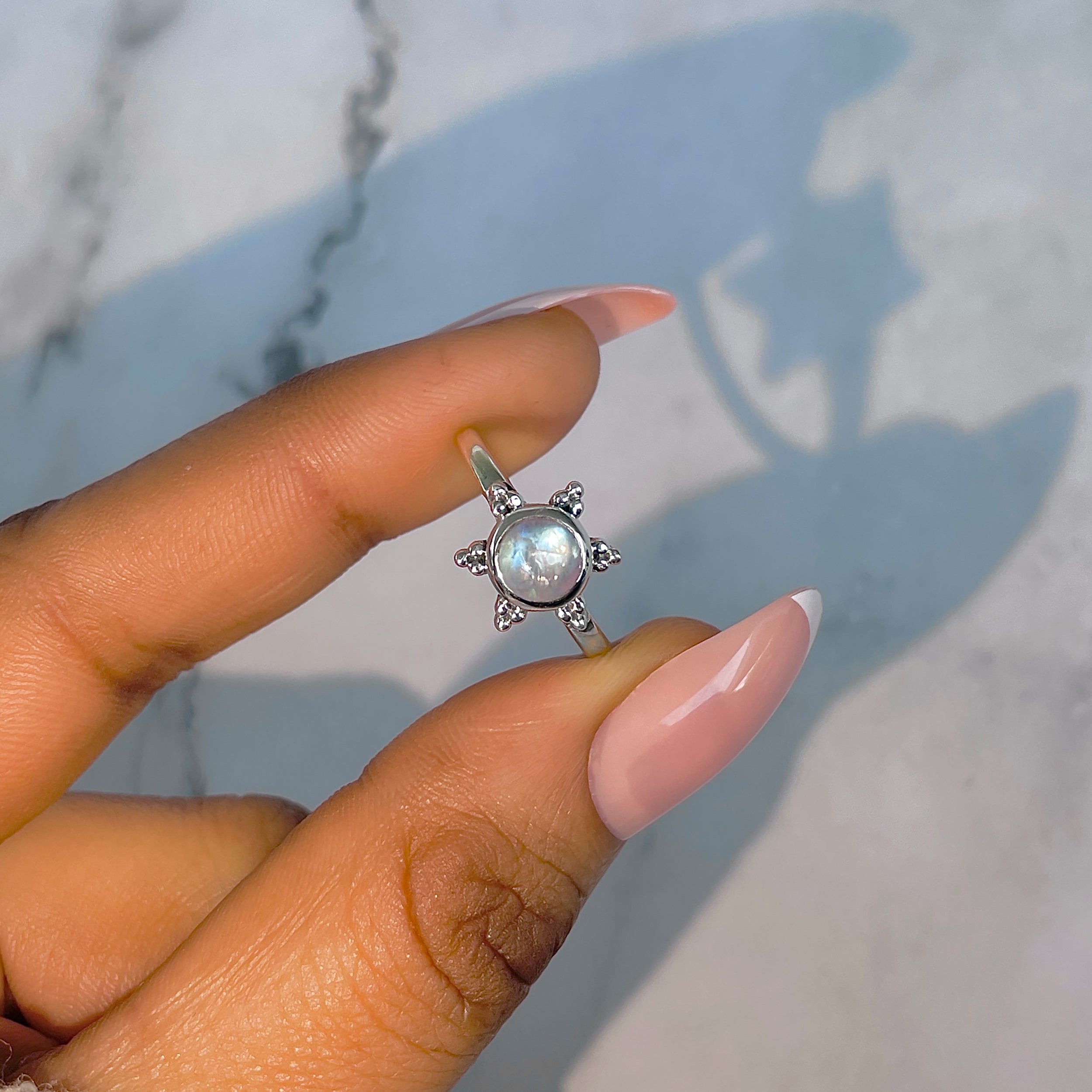 Moonstone Ring-(RBM-RDR-759.)