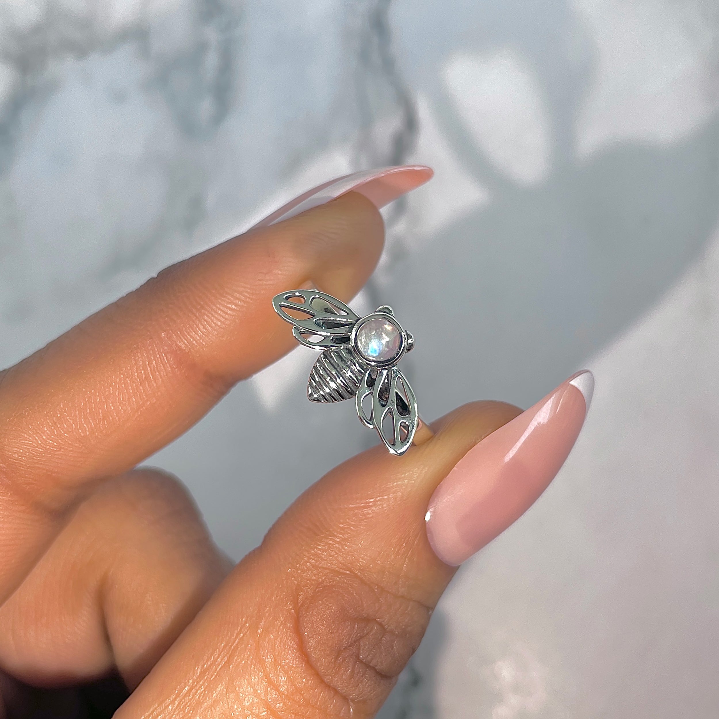 Moonstone Ring-(RBM-RDR-77.)