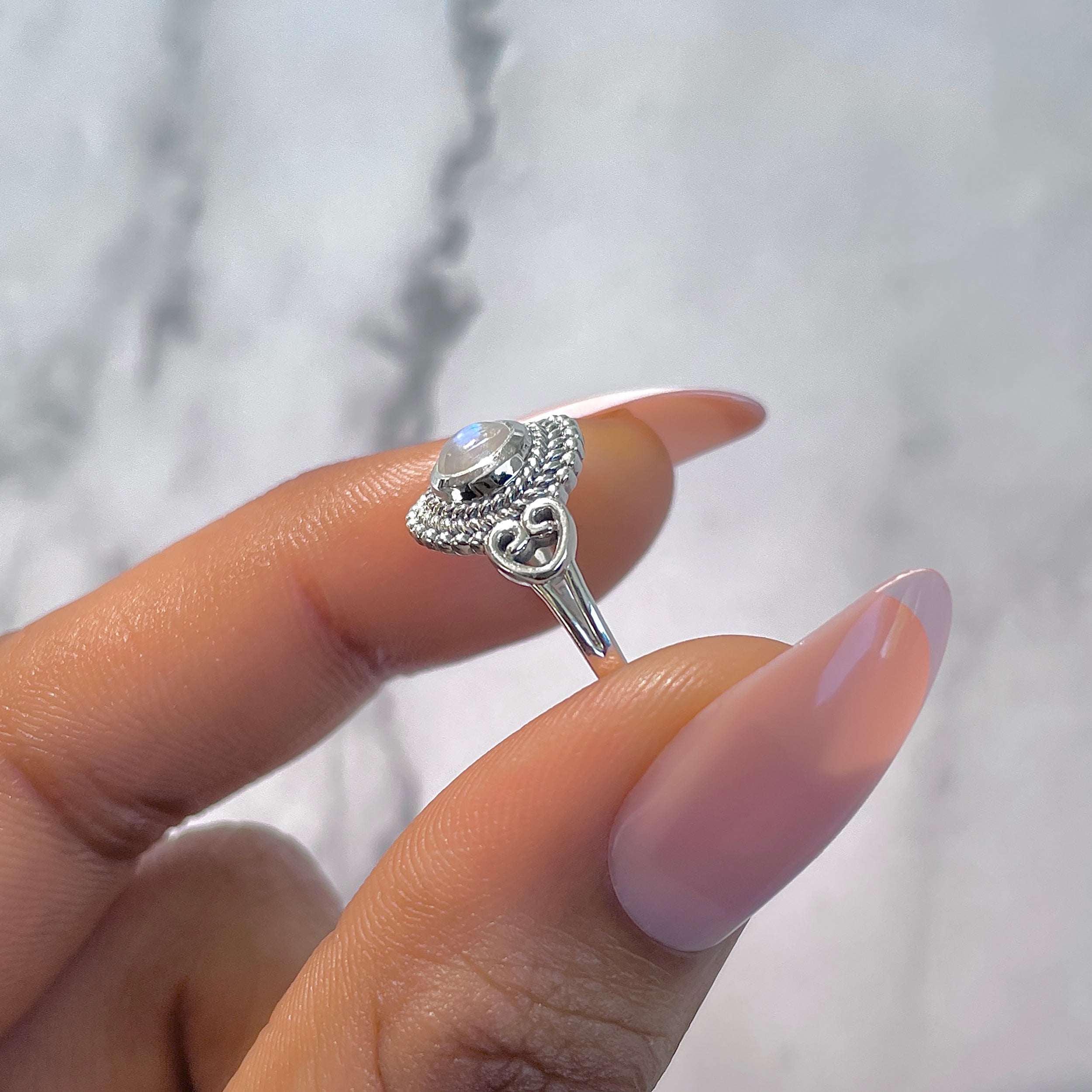 Moonstone Ring-(RBM-RDR-825.)