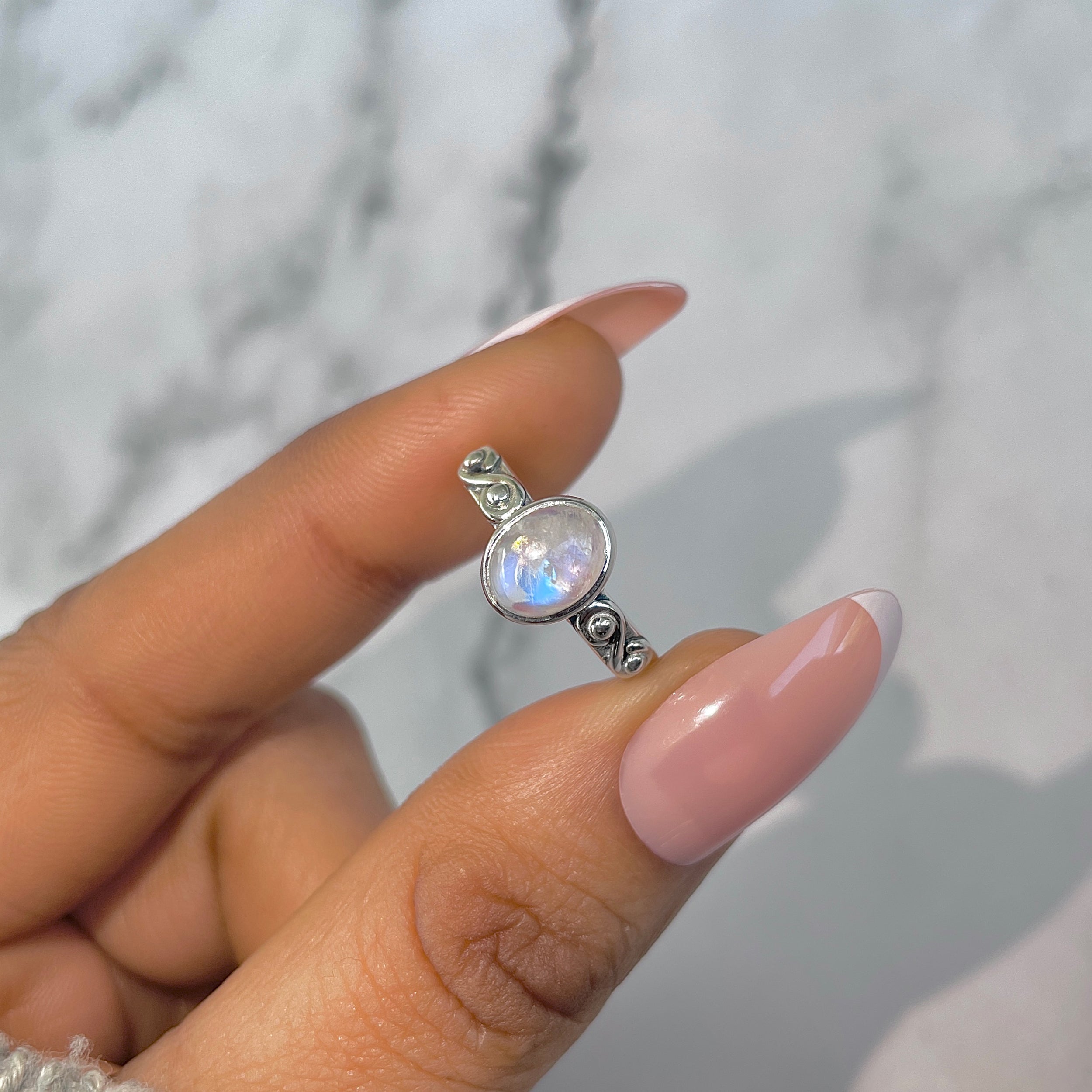 Moonstone Ring-(RBM-RDR-870.)