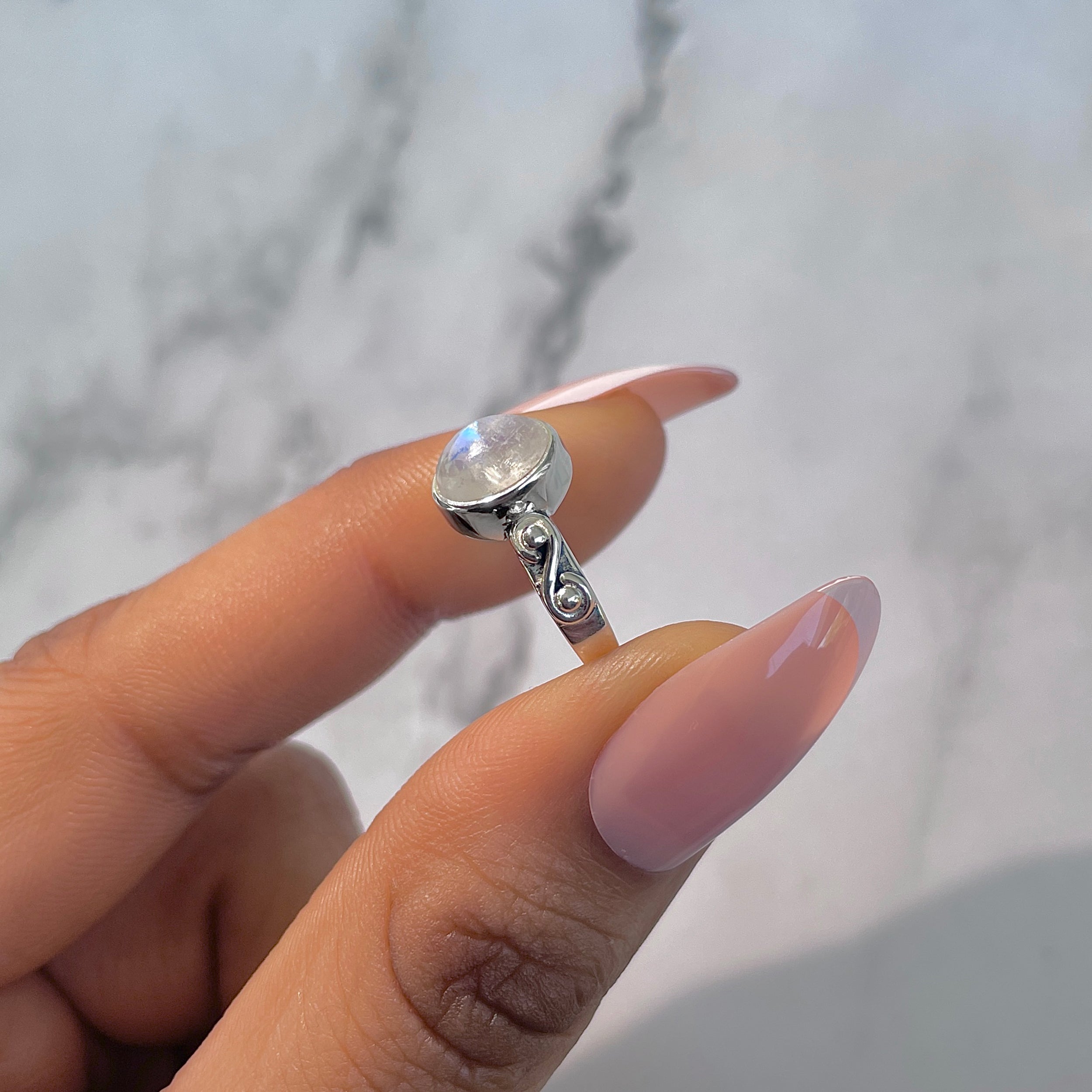 Moonstone Ring-(RBM-RDR-870.)