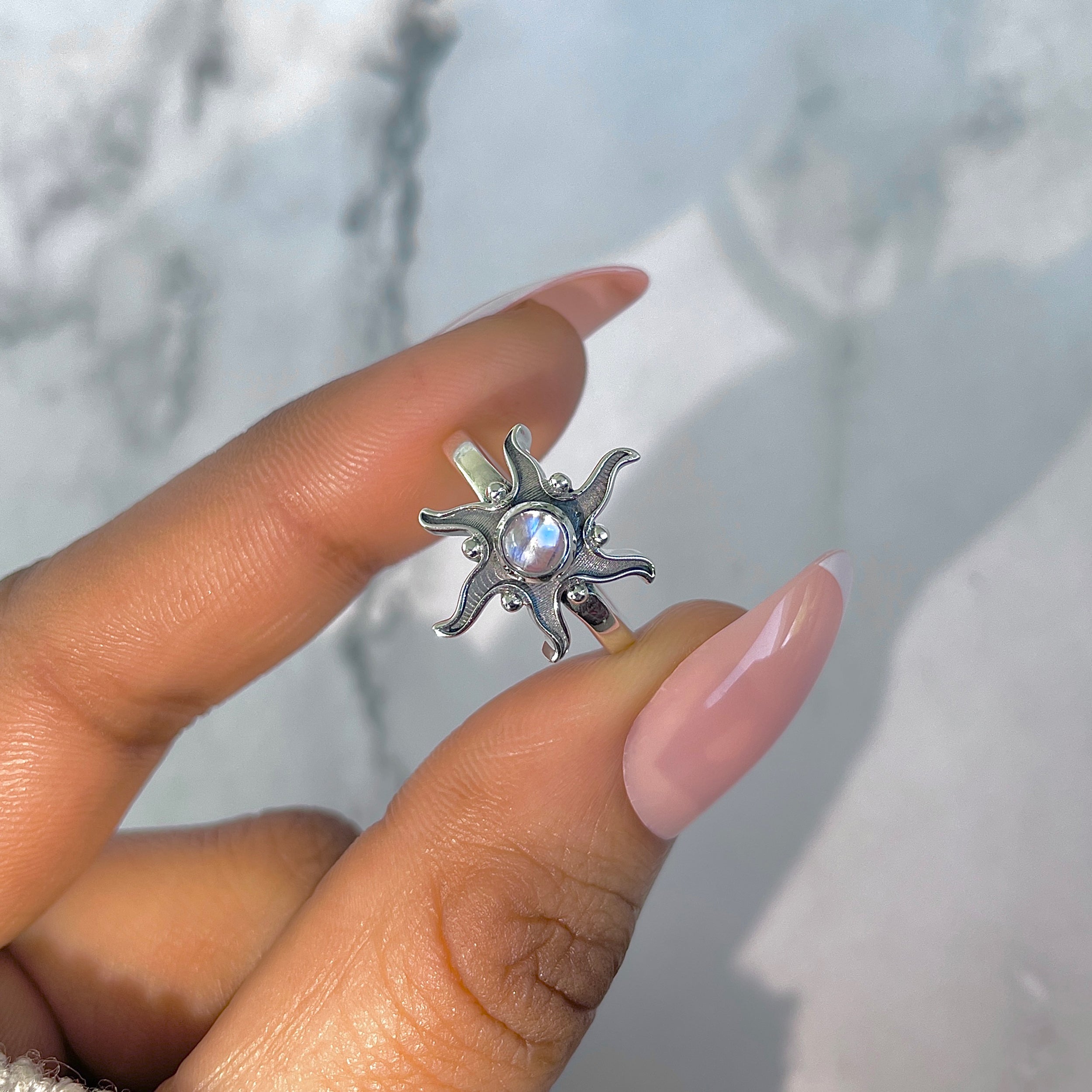 Moonstone Ring-(RBM-RDR-979.)