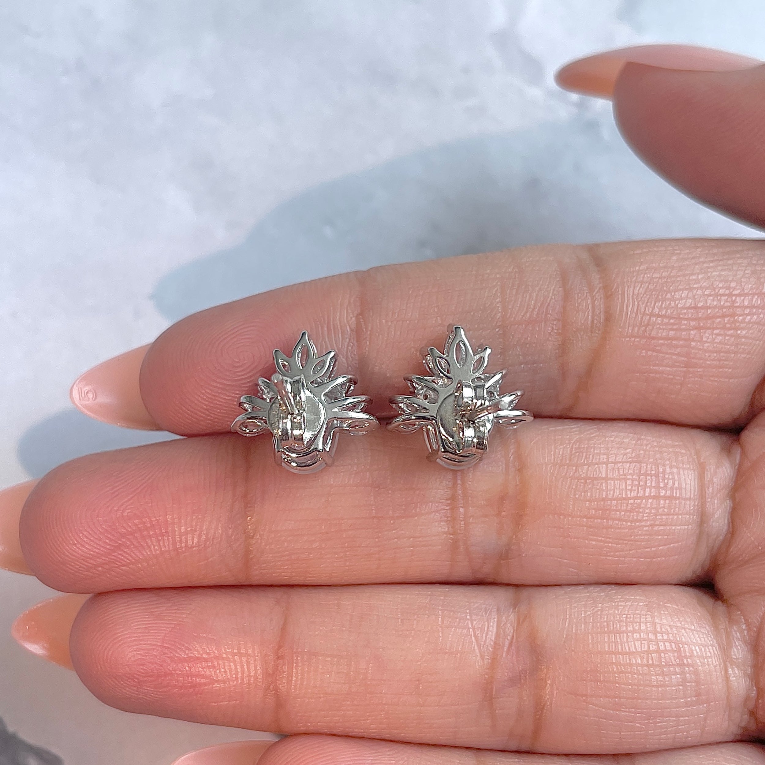 Moonstone Earring-(RBM-RE-71.)