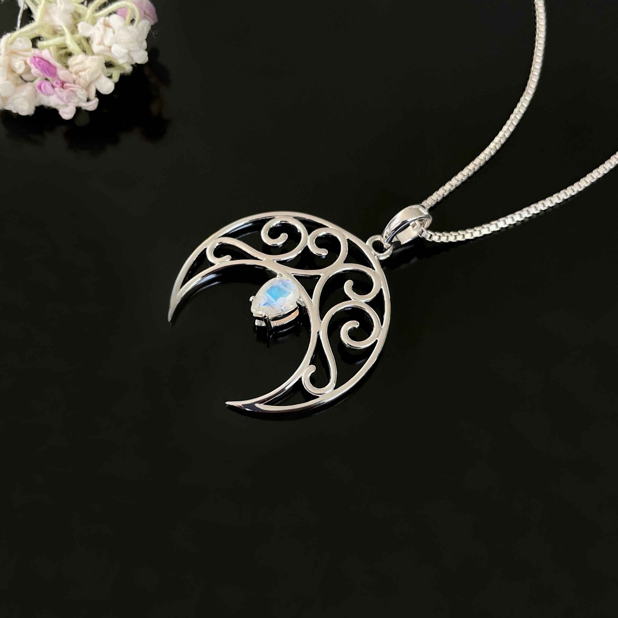 Moonstone Pendant-(RBM-SN-181.)