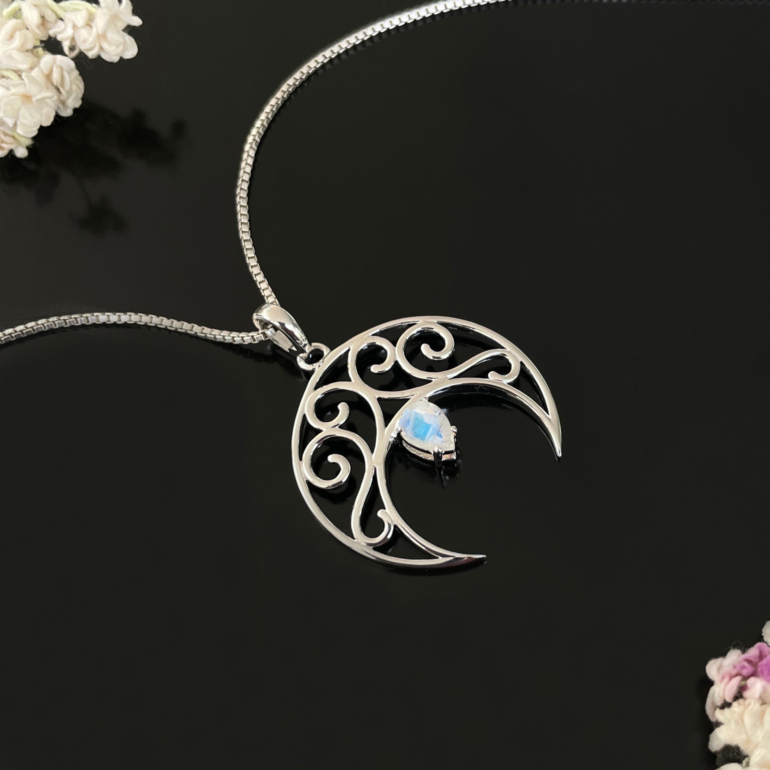 Moonstone Pendant-(RBM-SN-181.)