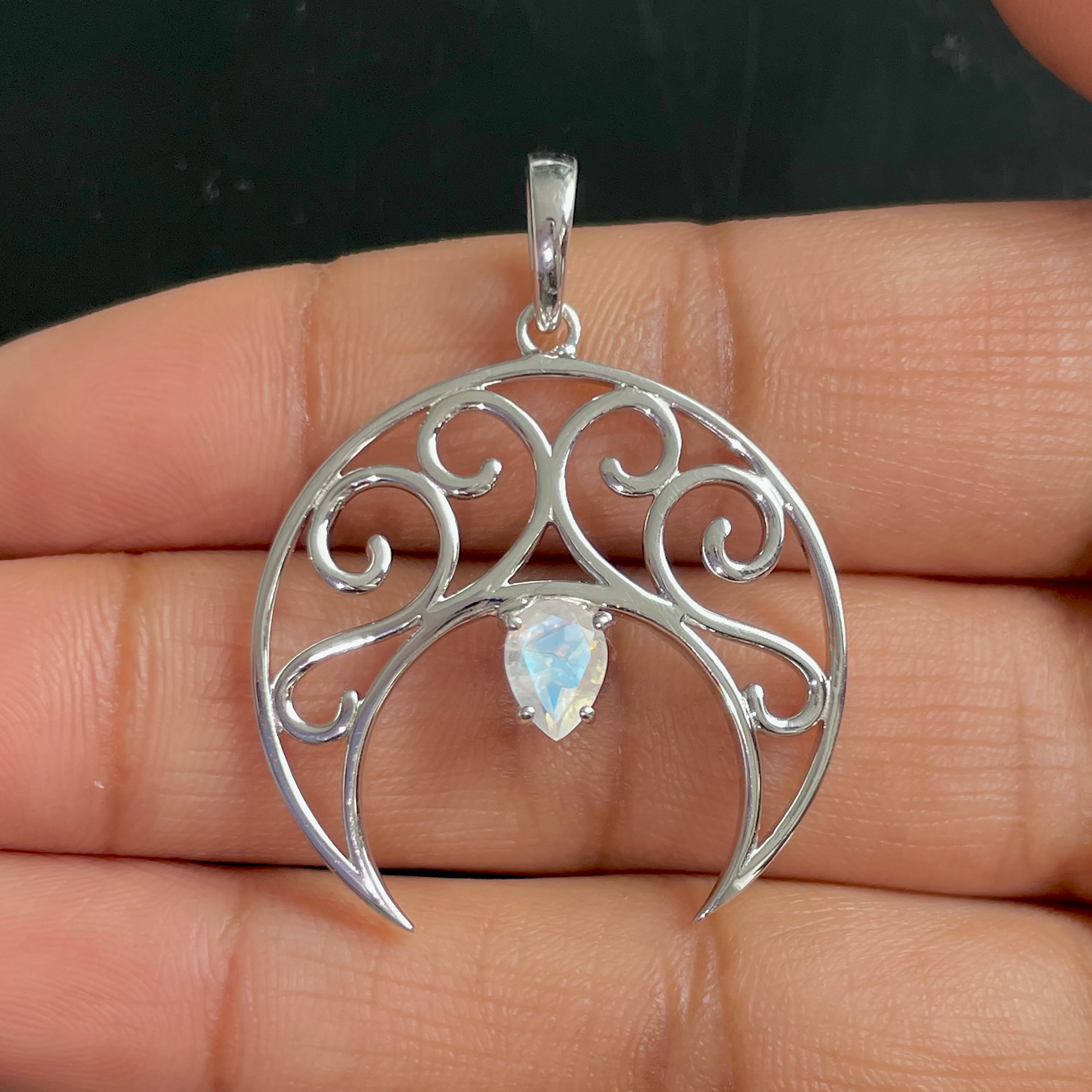 Moonstone Pendant-(RBM-SN-181.)