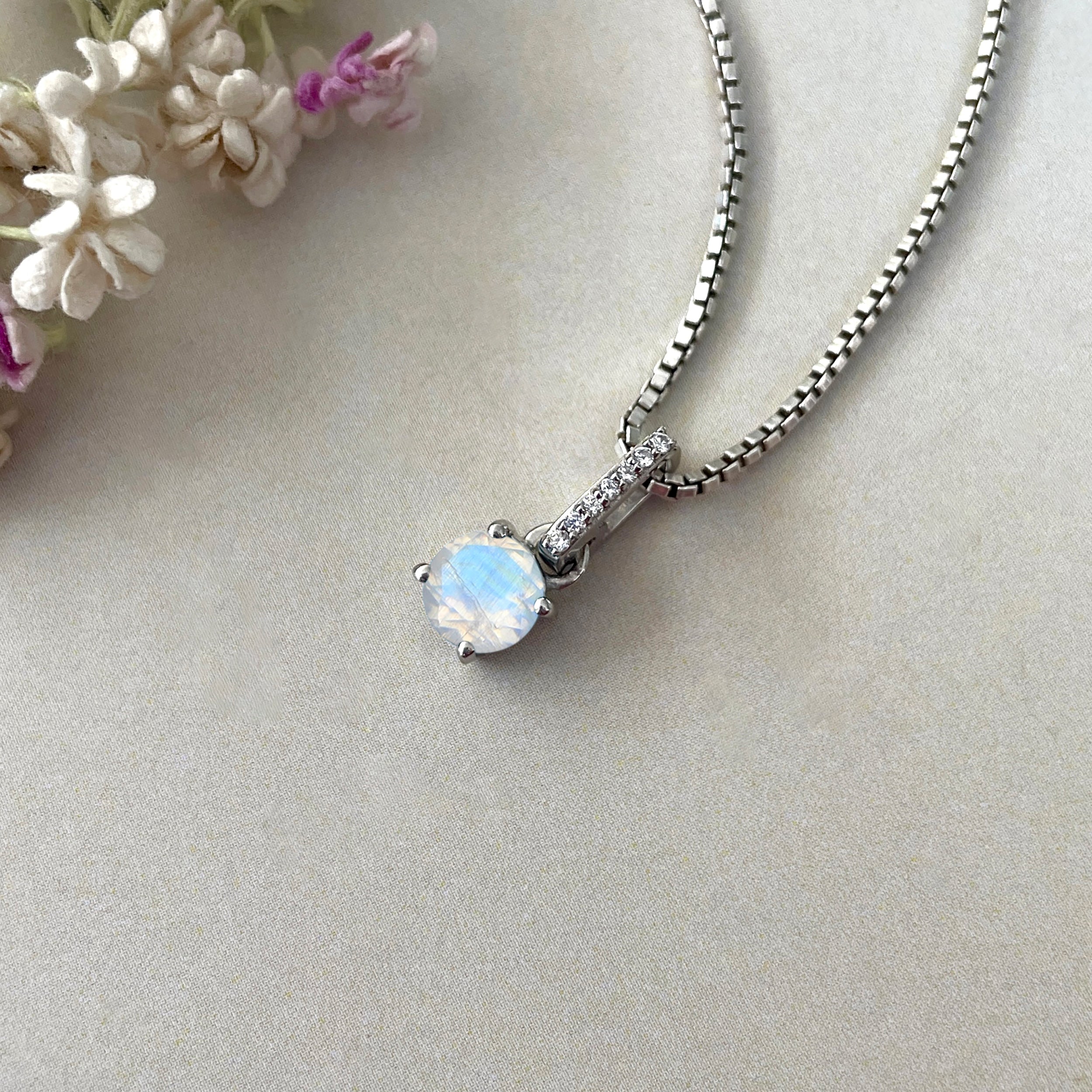 Moonstone Pendant-(RBM-SP-549.)