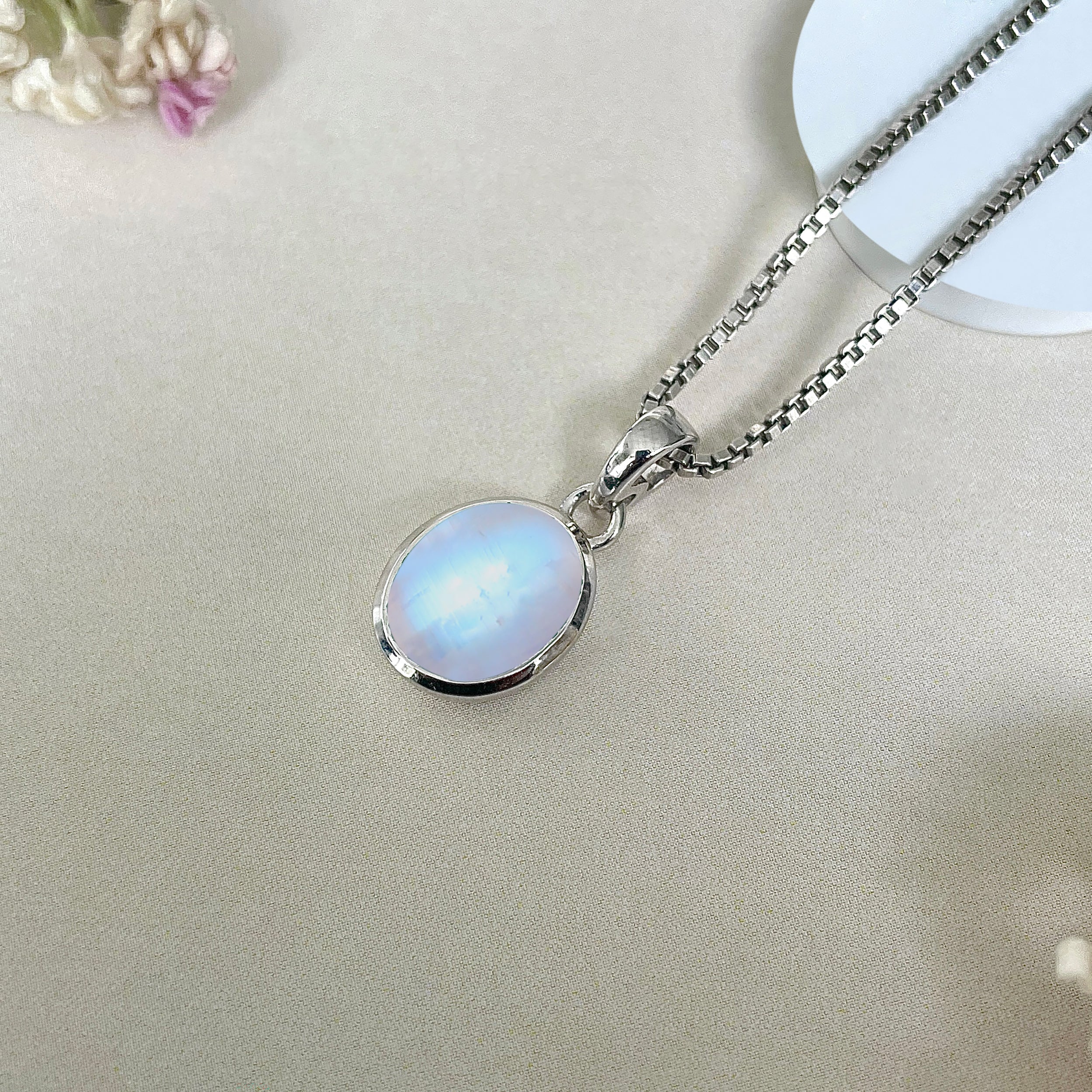 Moonstone Pendant-(RBM-SP-684.)