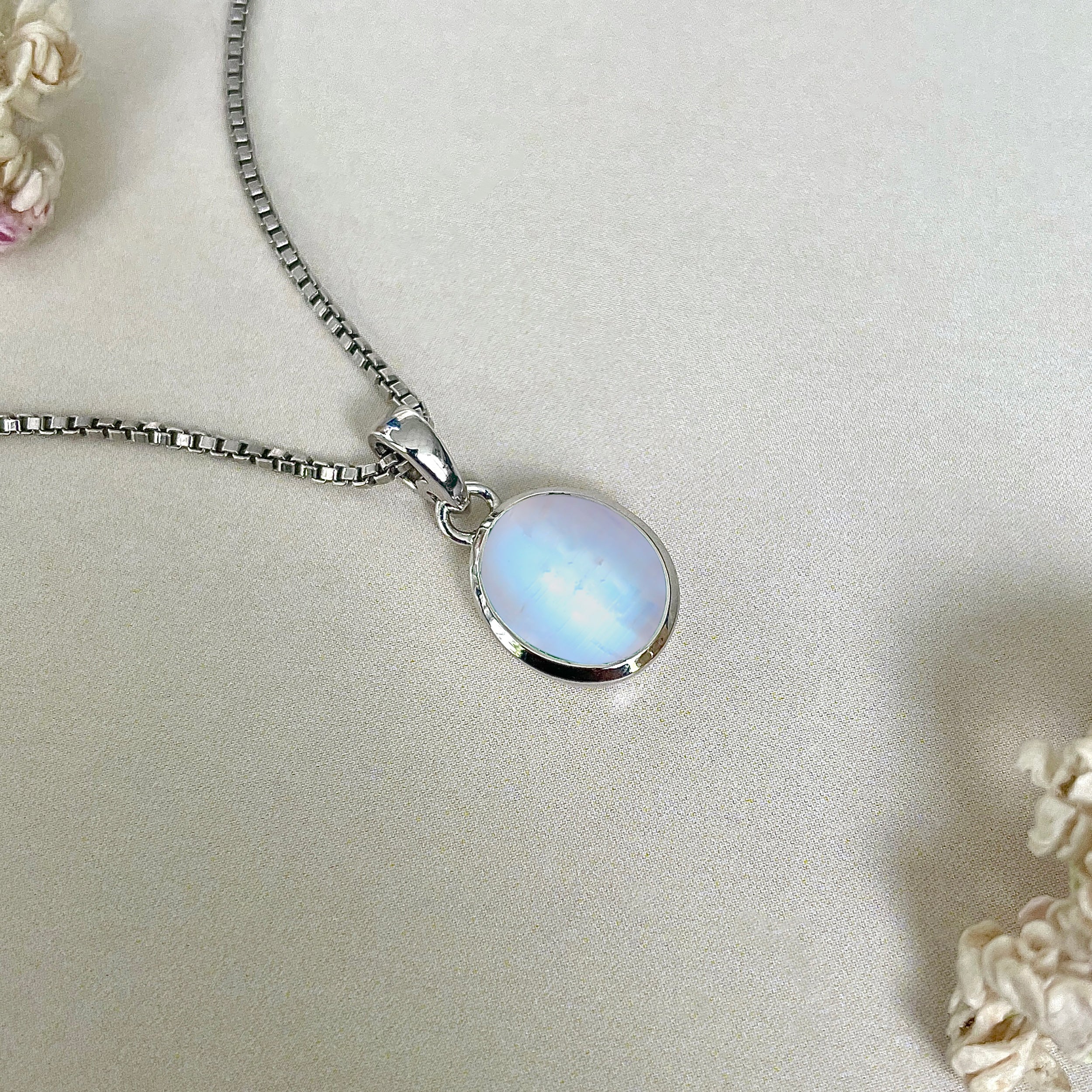 Moonstone Pendant-(RBM-SP-684.)