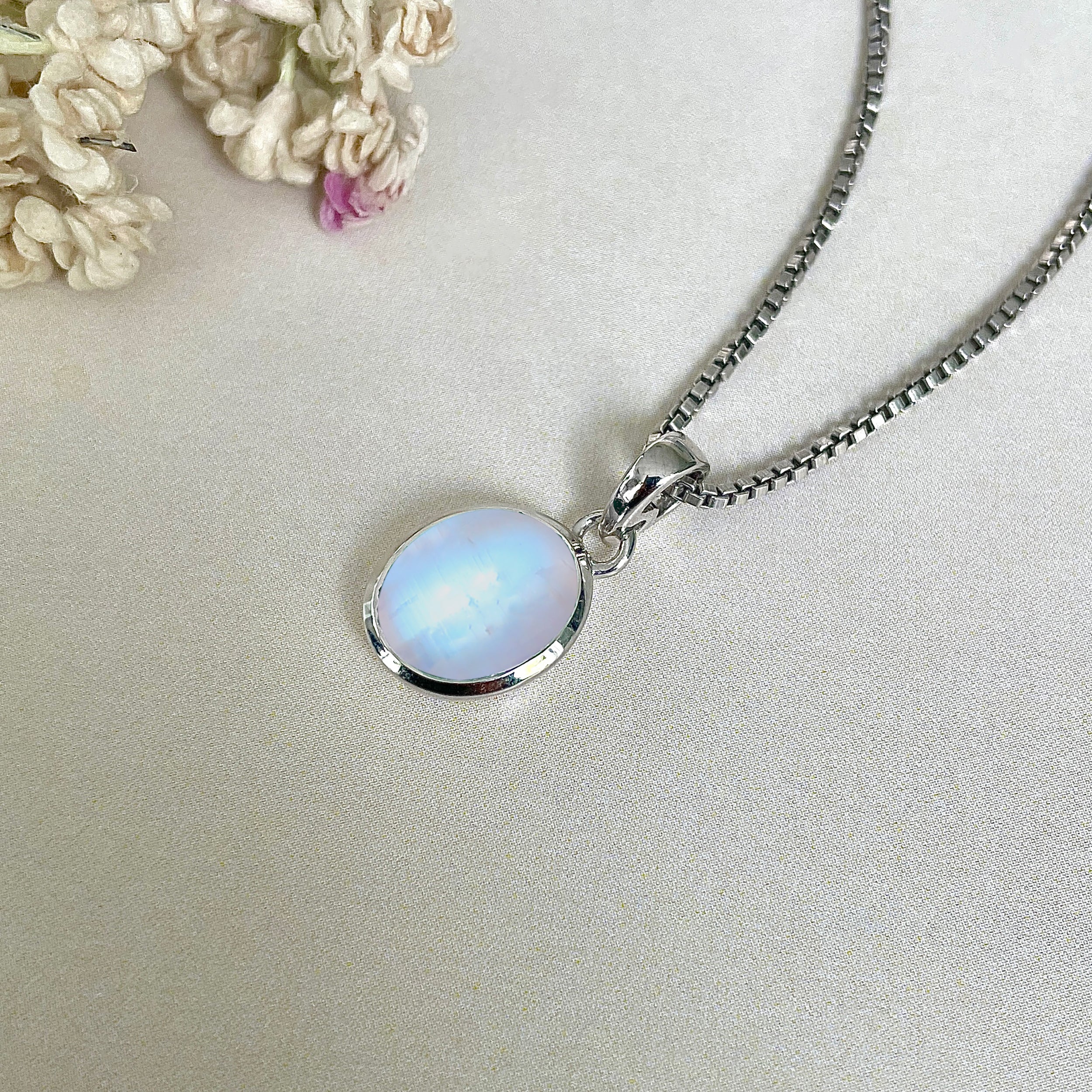 Moonstone Pendant-(RBM-SP-684.)