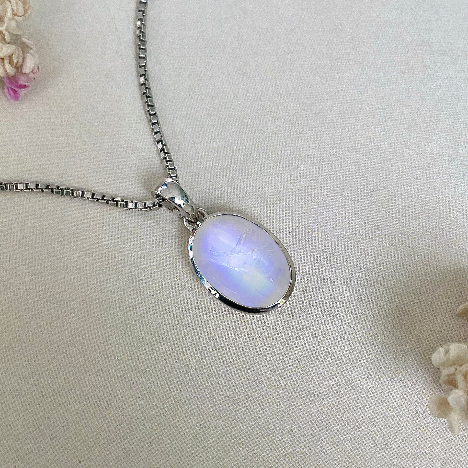 Moonstone Pendant-(RBM-SP-686.)