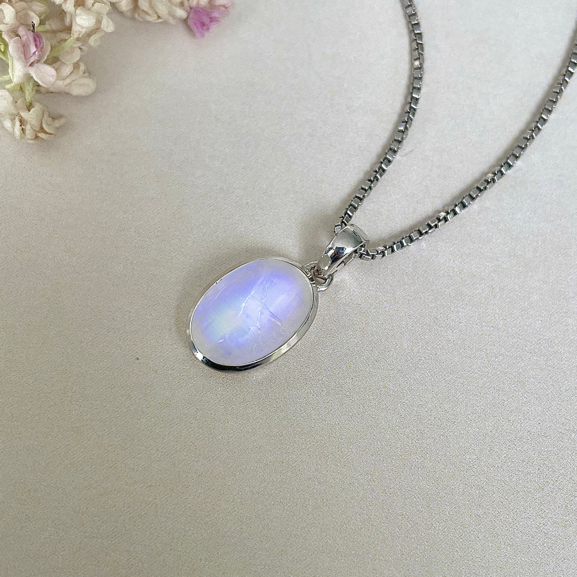 Moonstone Pendant-(RBM-SP-686.)