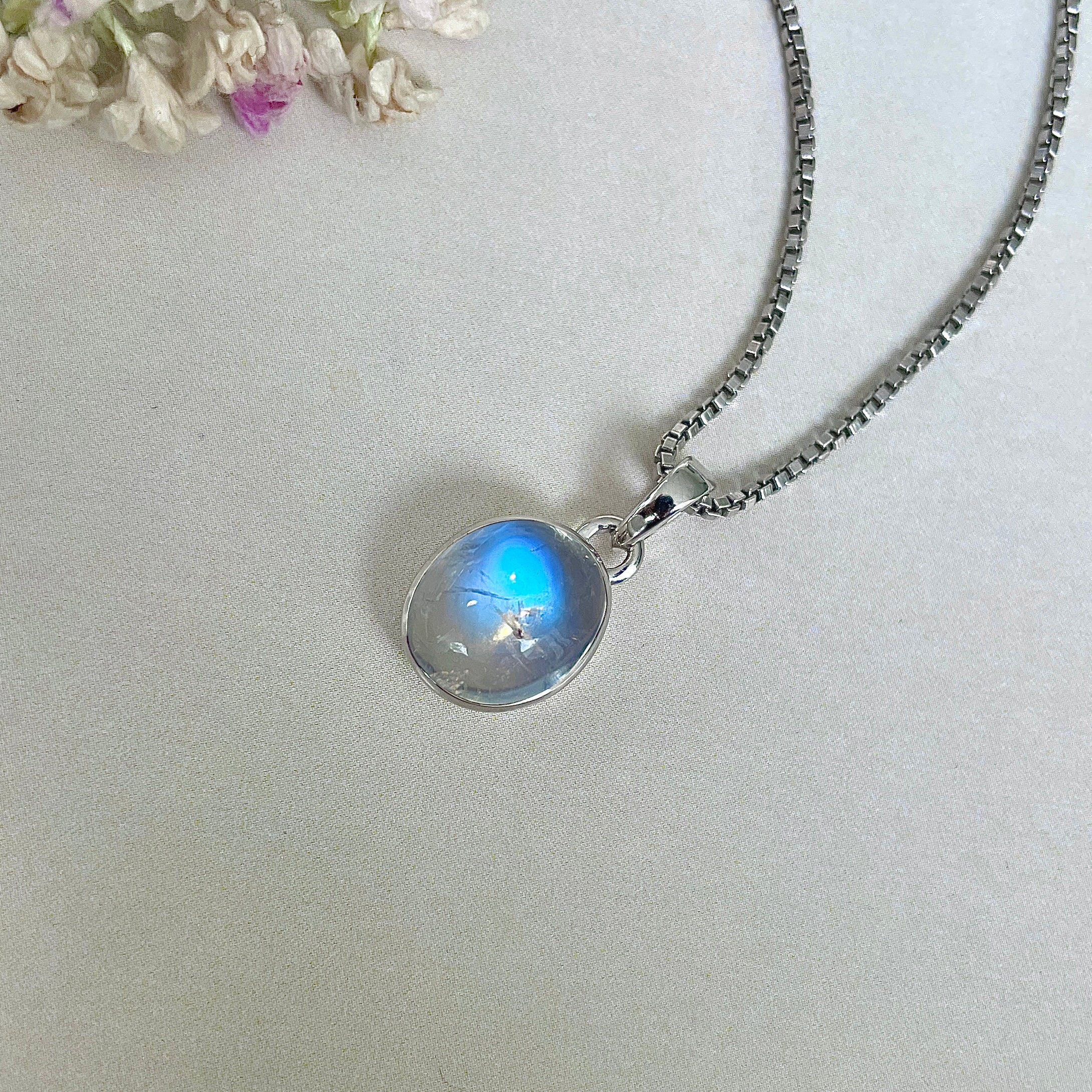Moonstone Pendant-(RBM-SP-687.)