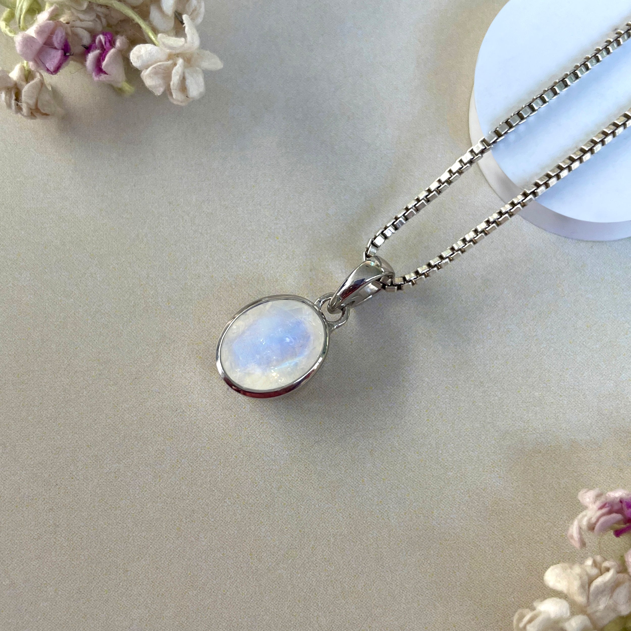 Moonstone Pendant-(RBM-SP-734.)