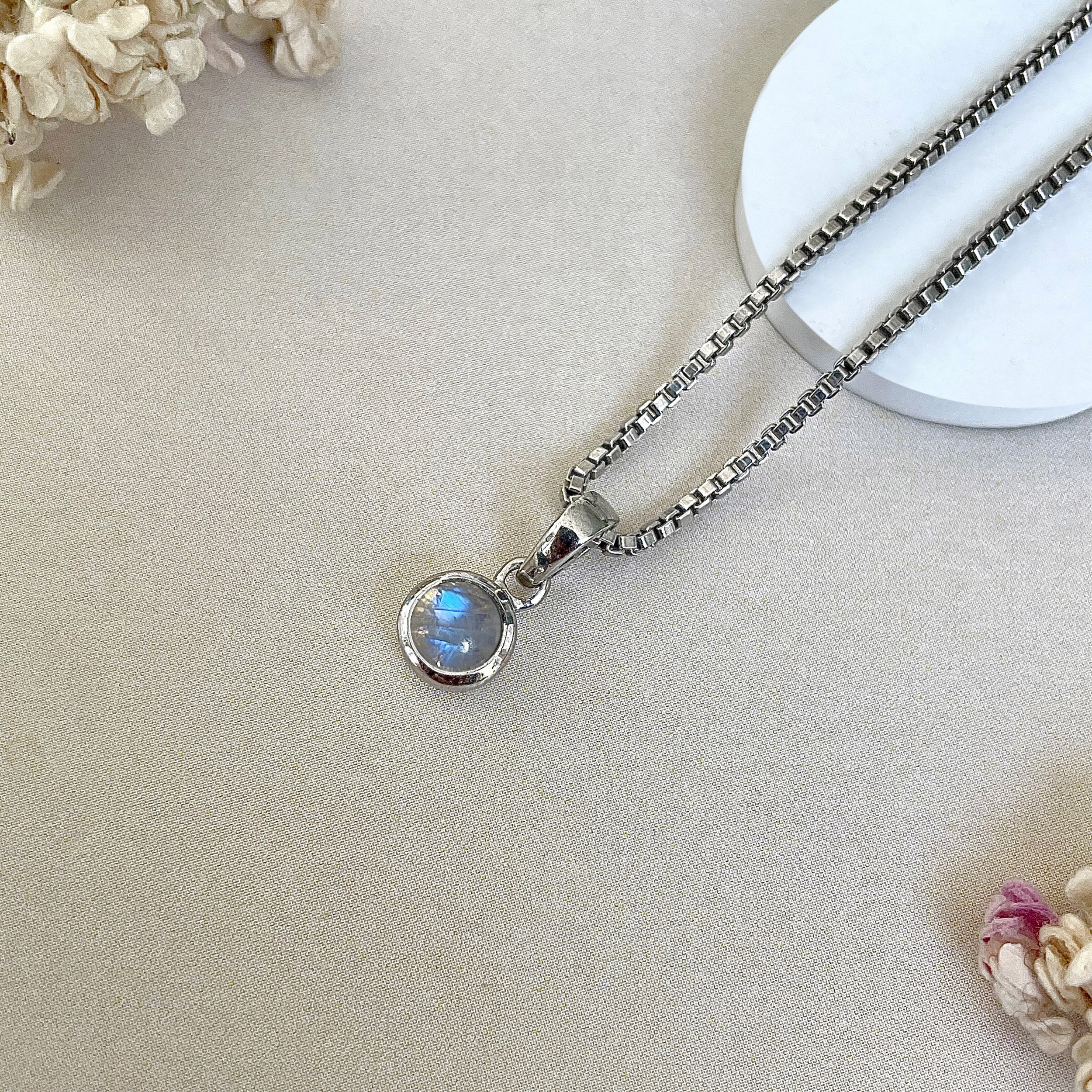 Moonstone Pendant-(RBM-SP-948.)