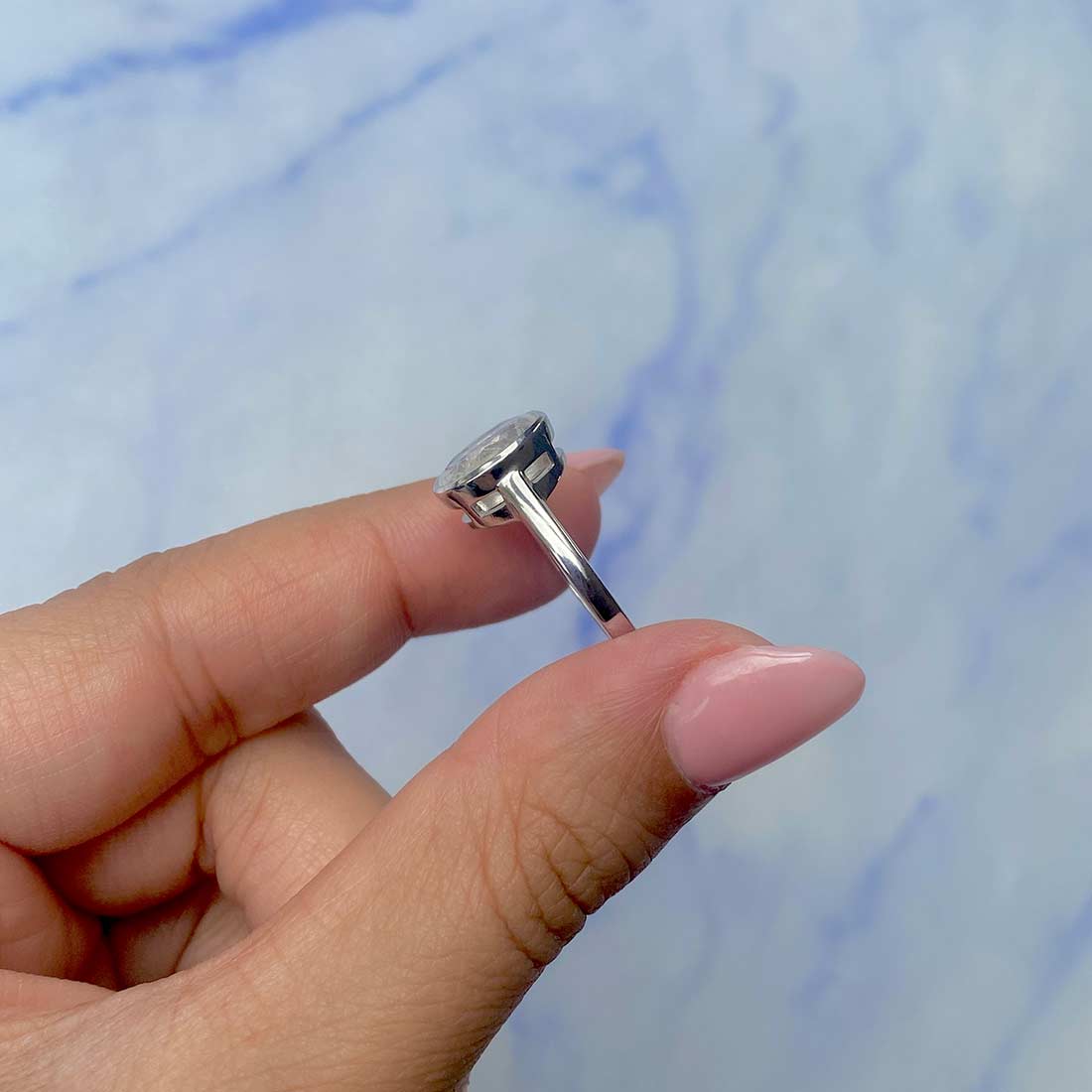 Moonstone Ring-(RBM-SR-1623.)