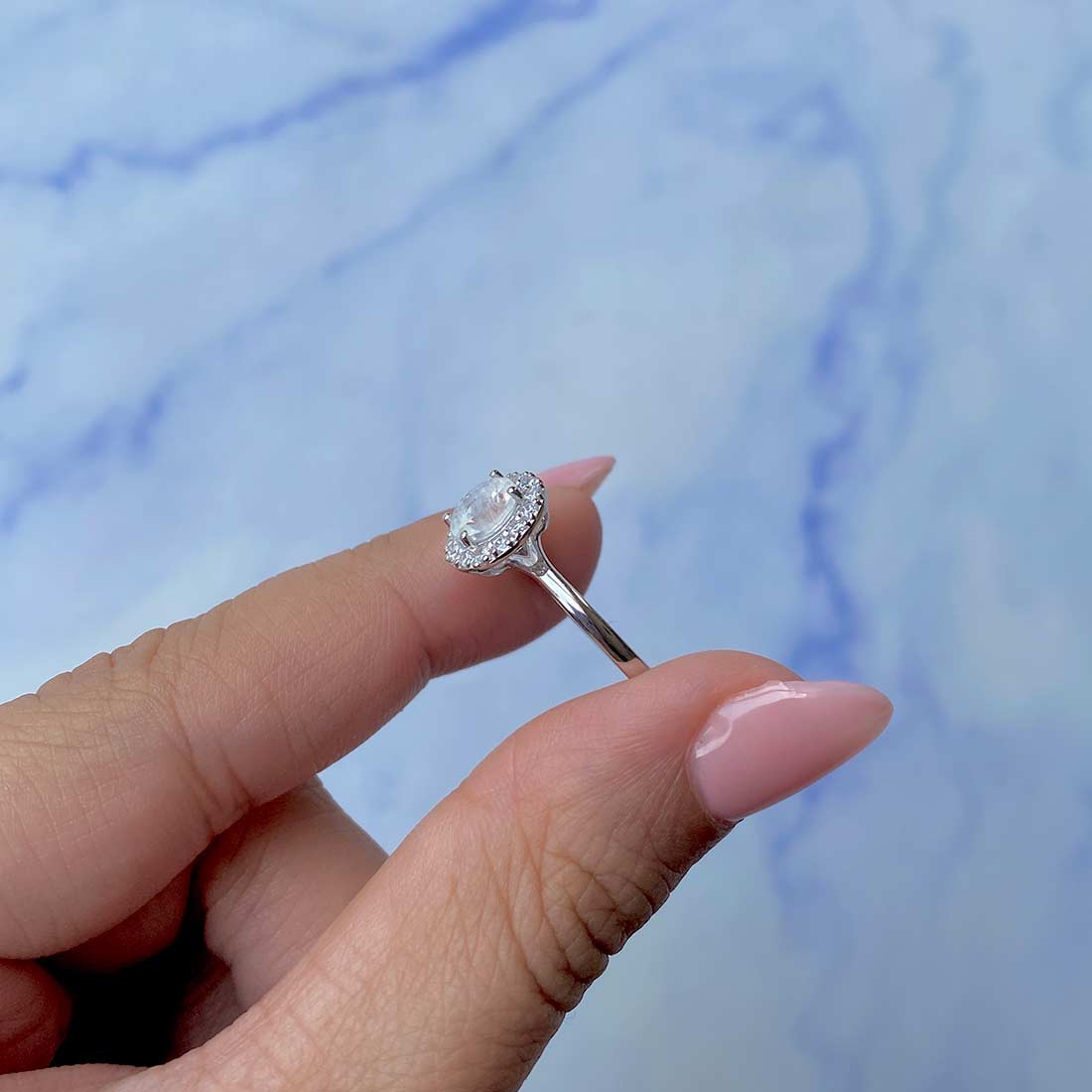 Moonstone Ring-(RBM-SR-1768.)