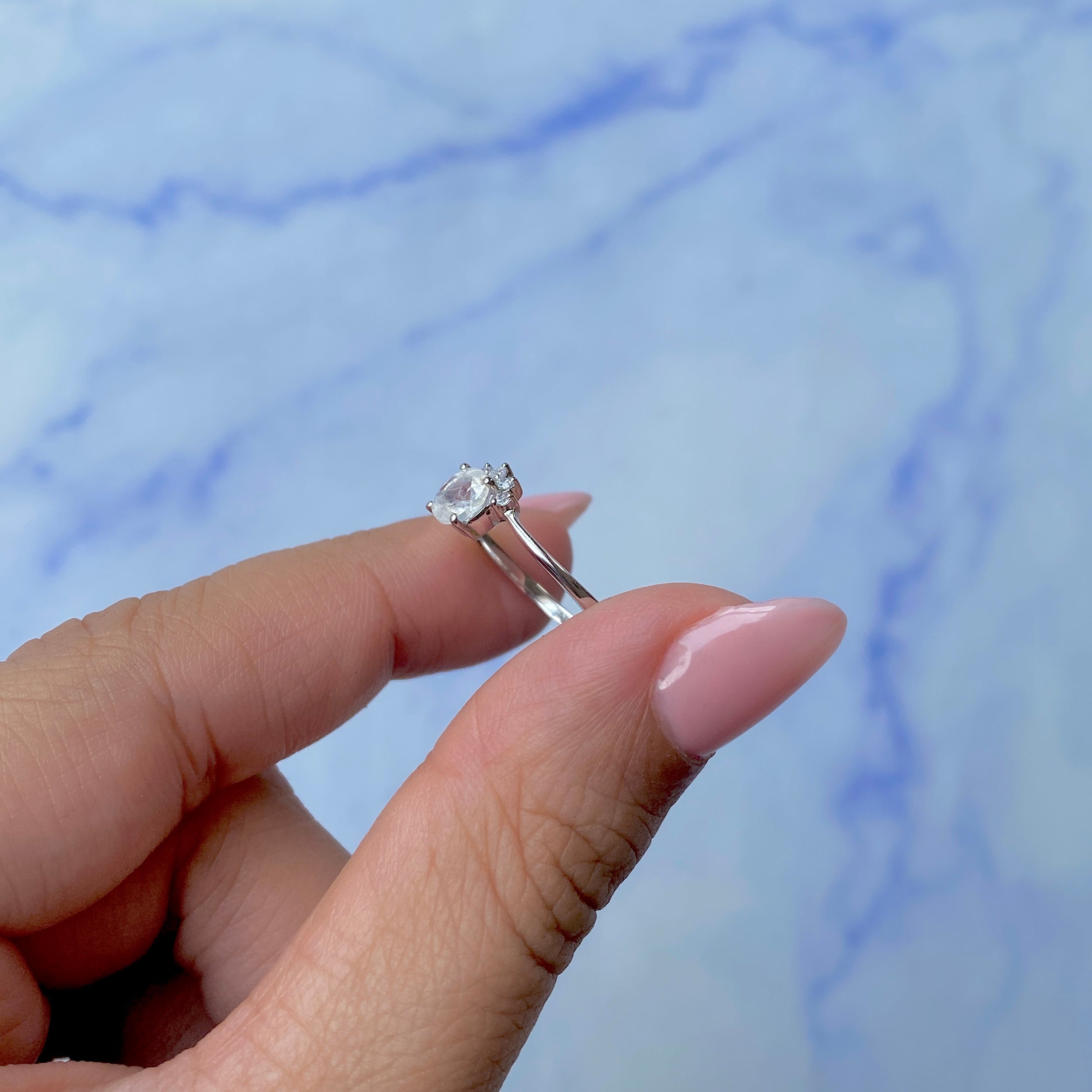 Moonstone Ring-(RBM-SR-1942.)