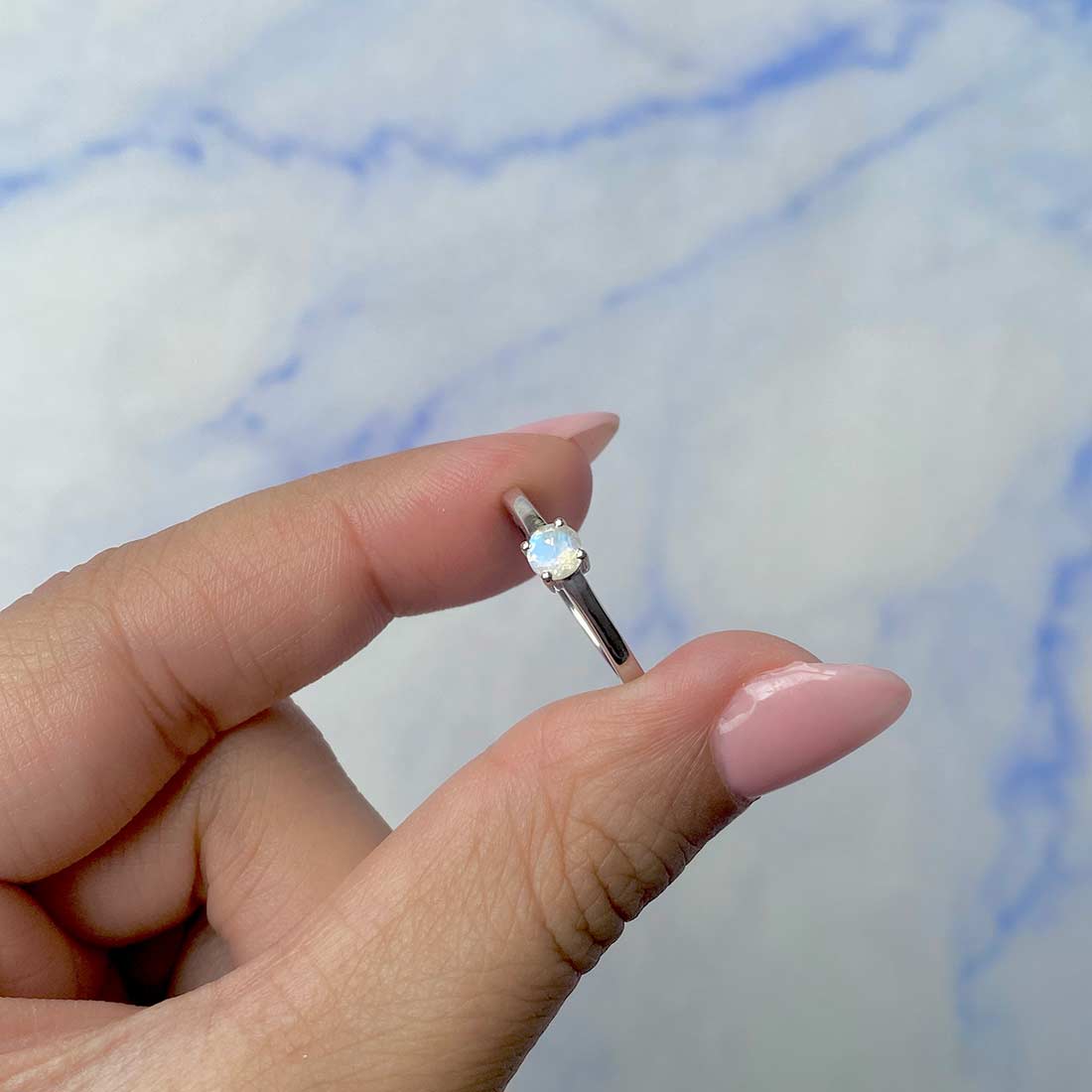Moonstone Ring-(RBM-SR-235.)
