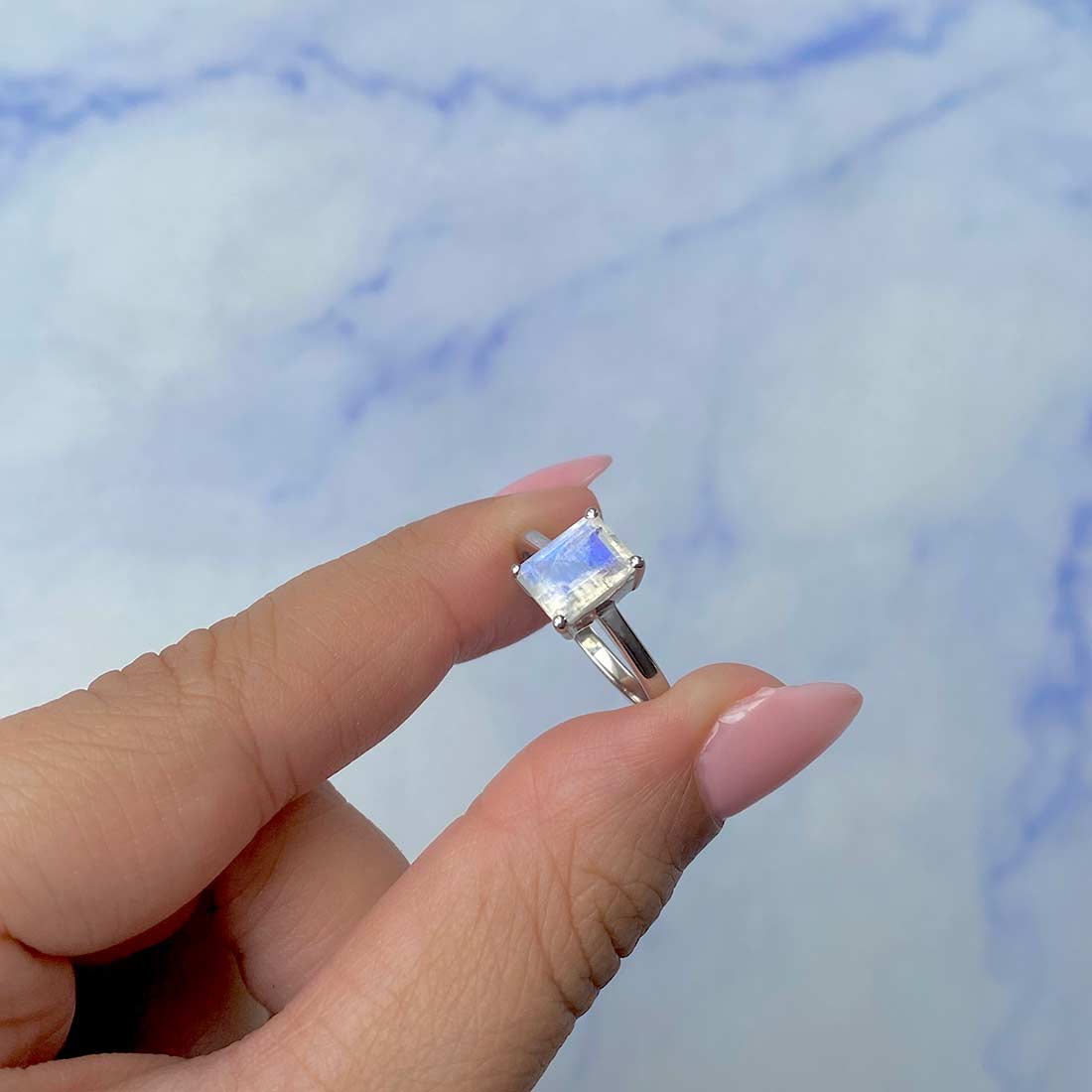 Moonstone Ring-(RBM-SR-247.)