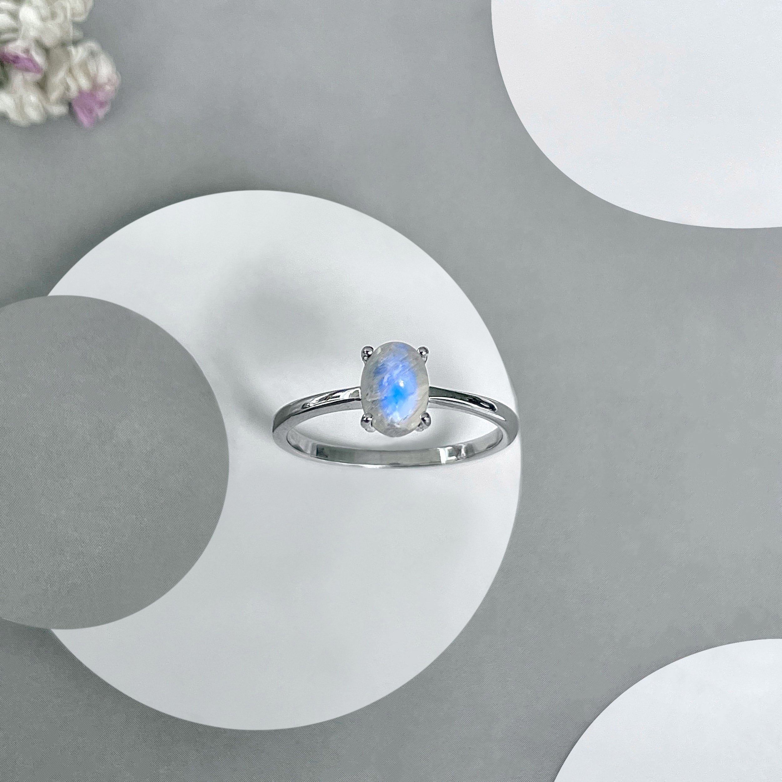 Moonstone Ring-(RBM-SR-2515.)