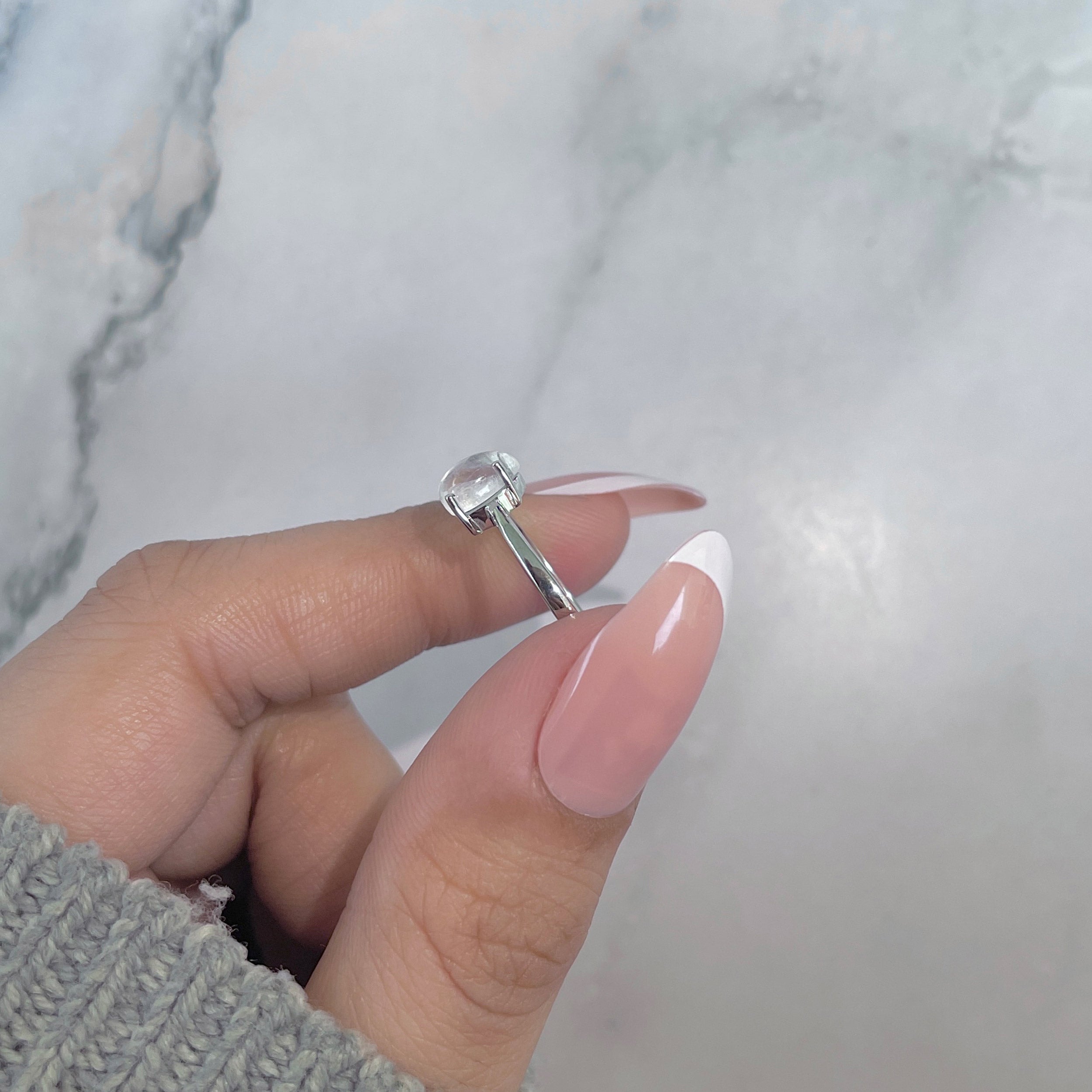 Moonstone Ring-(RBM-SR-2517.)