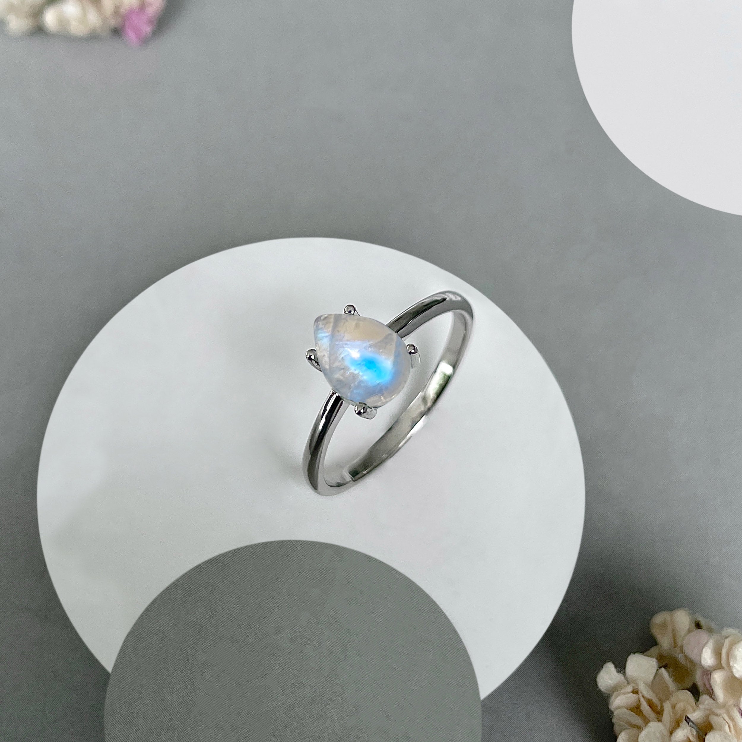 Moonstone Ring-(RBM-SR-2518.)
