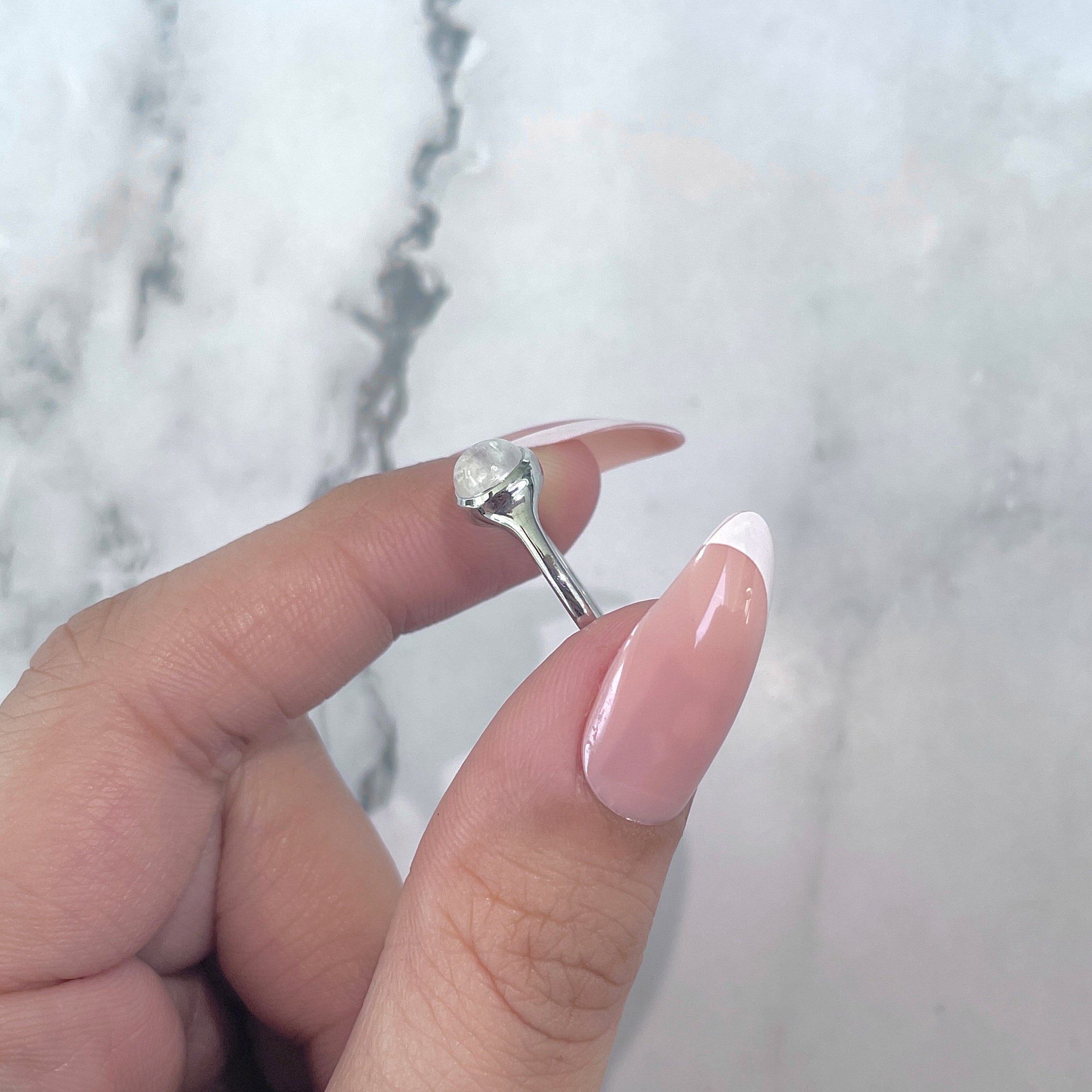 Moonstone Ring-(RBM-SR-2529.)