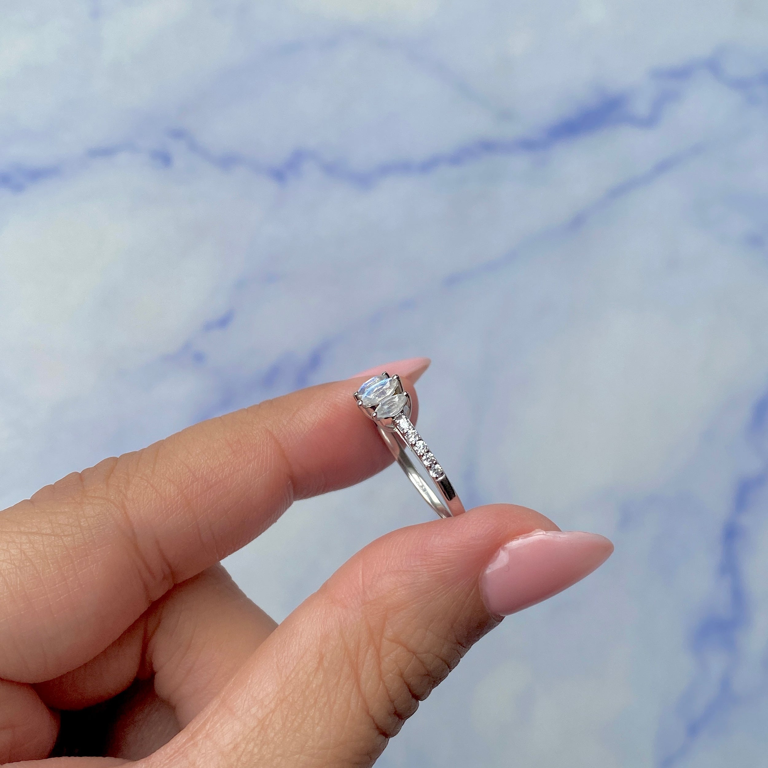 Moonstone Ring-(RBM-SR-2540.)