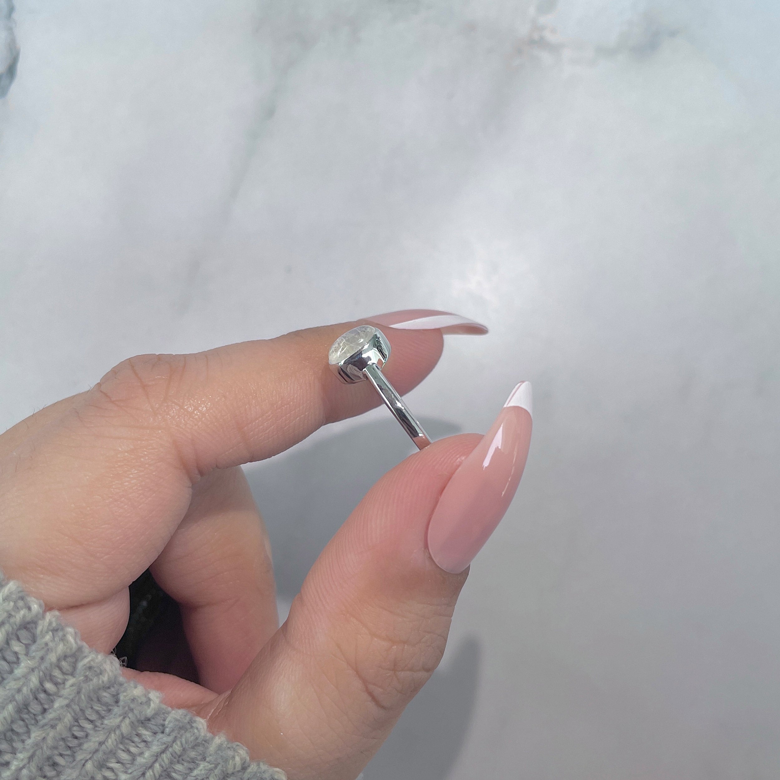 Moonstone Ring-(RBM-SR-2833.)