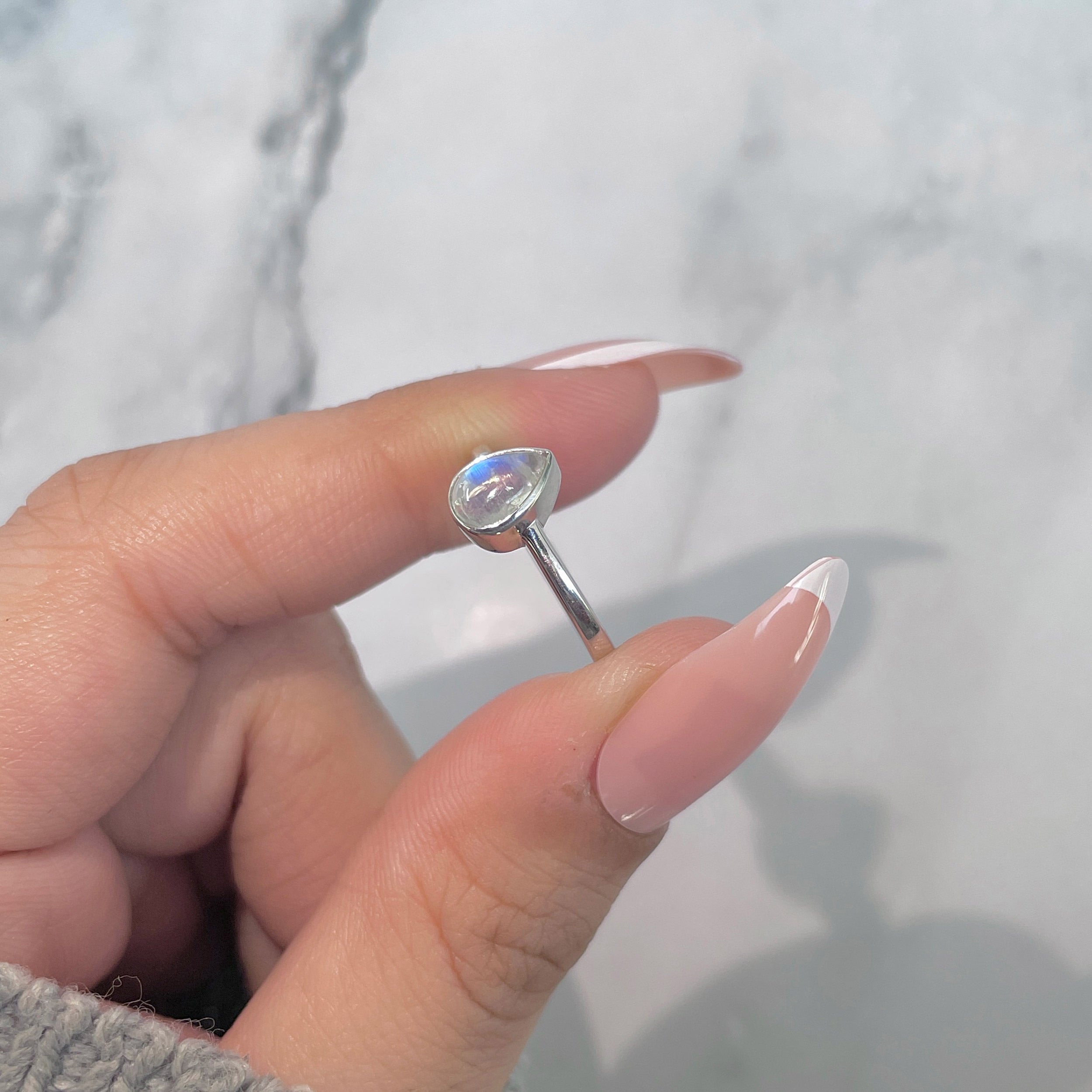 Moonstone Ring-(RBM-SR-2835.)