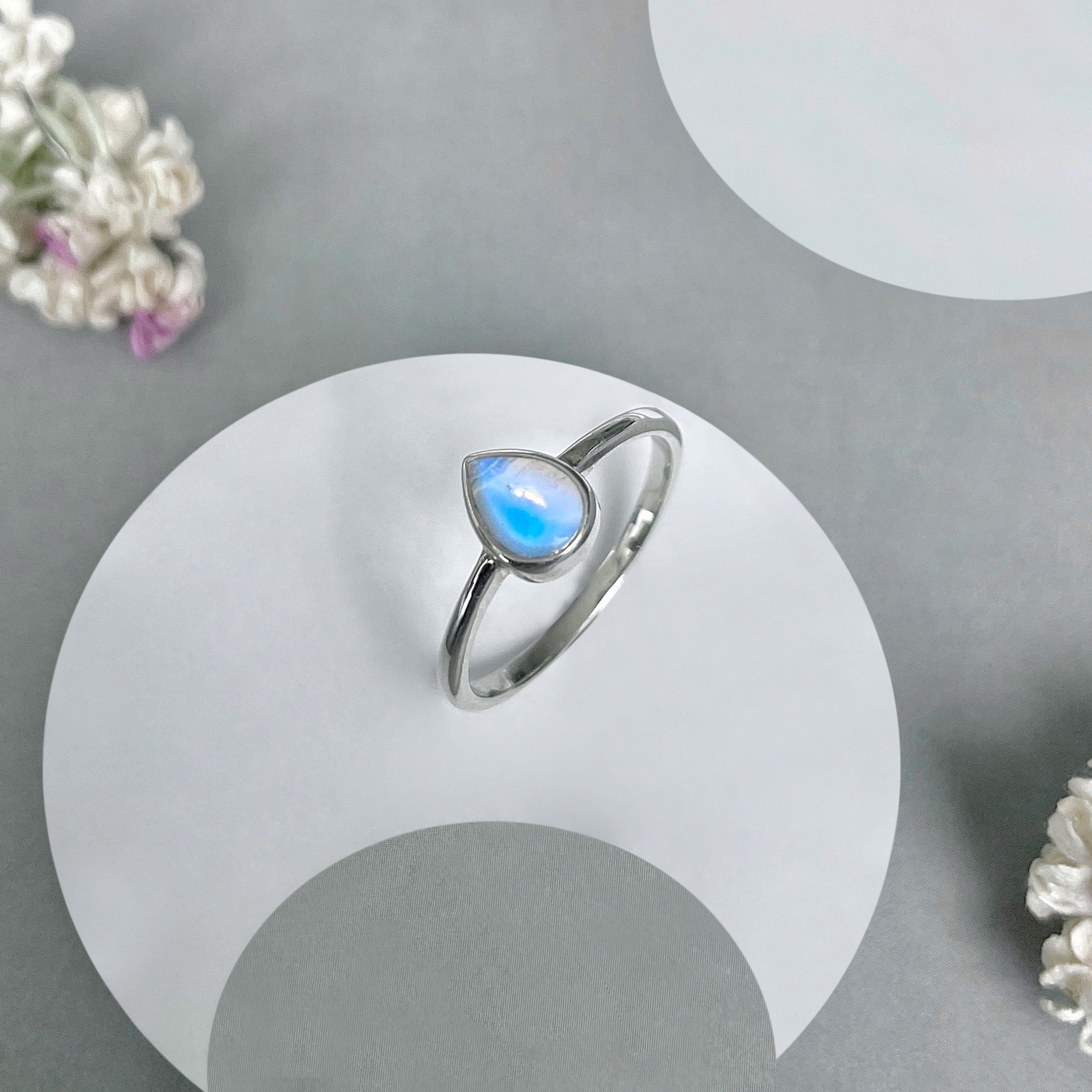 Moonstone Ring-(RBM-SR-2835.)