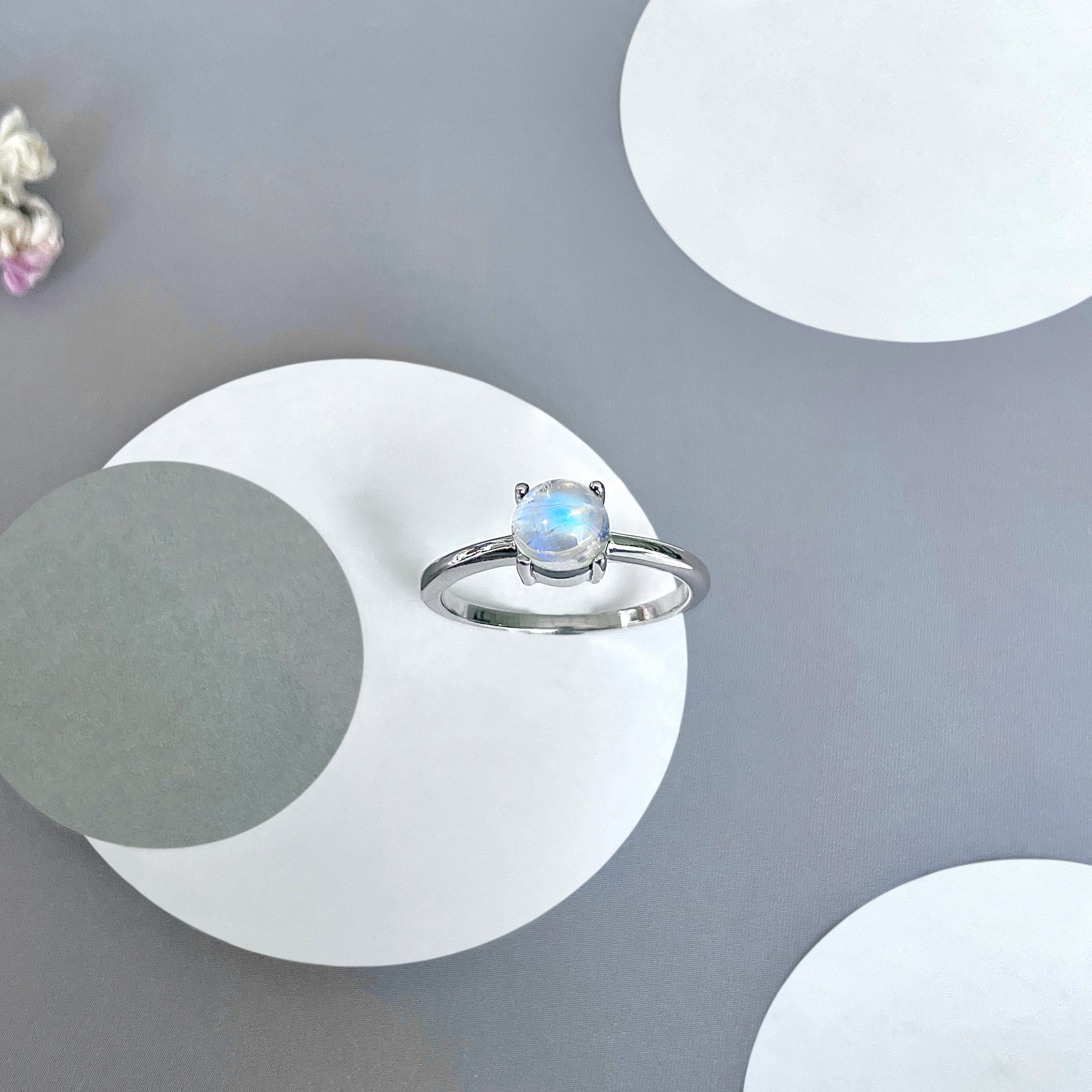 Moonstone Ring-(RBM-SR-3025.)