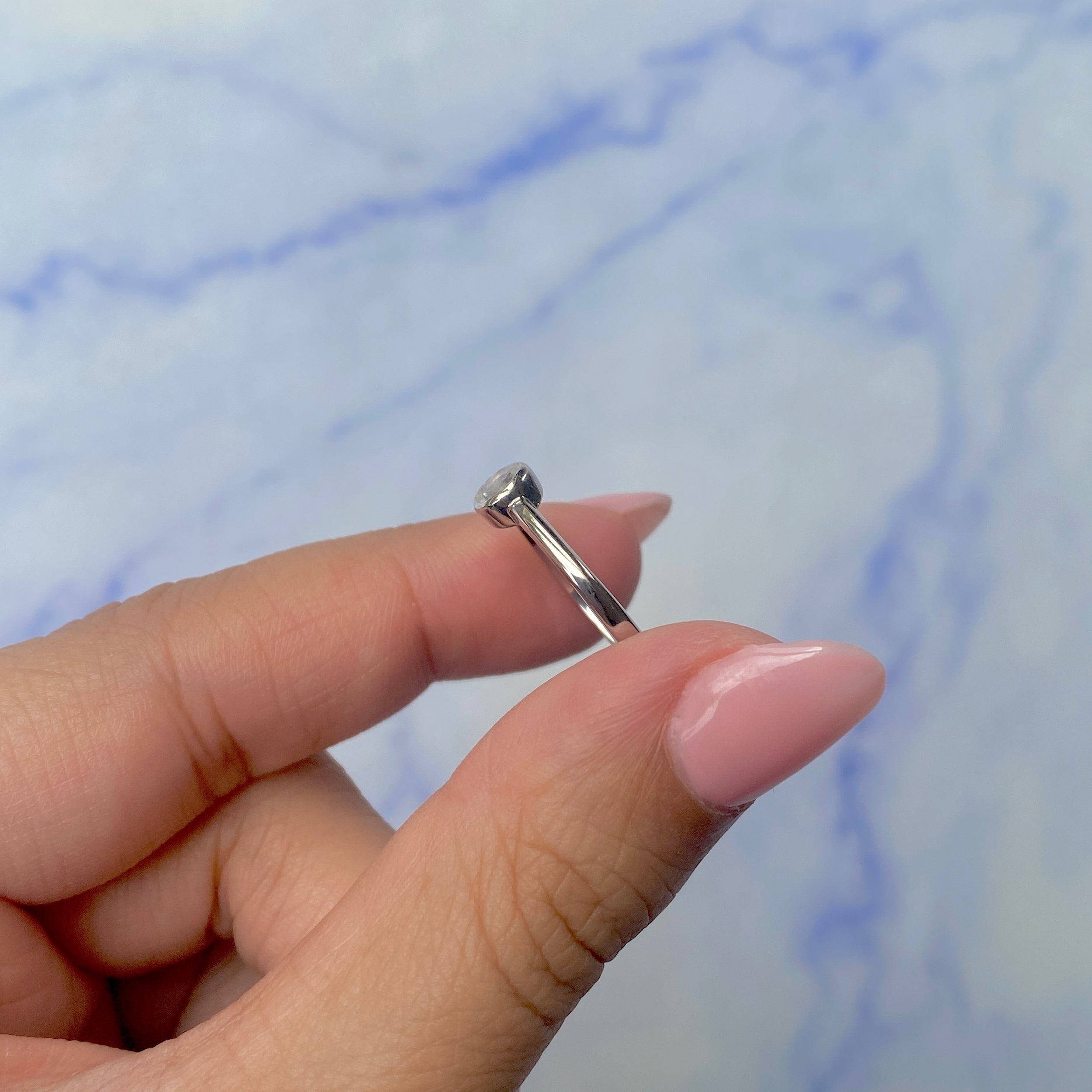 Moonstone Ring-(RBM-SR-3229.)