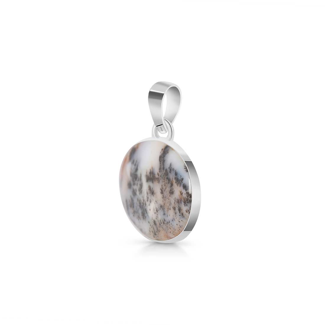 Russian Dendritic Agate Pendant-(RDA-P-19.)