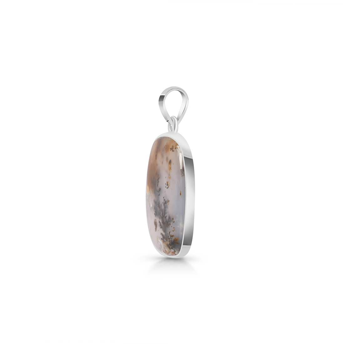 Russian Dendritic Agate Pendant-(RDA-P-33.)