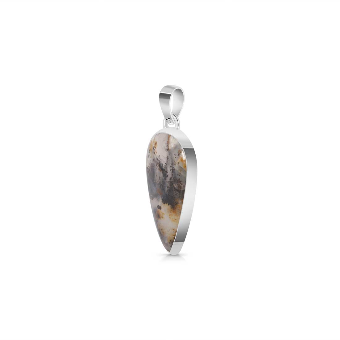Russian Dendritic Agate Pendant-(RDA-P-4.)