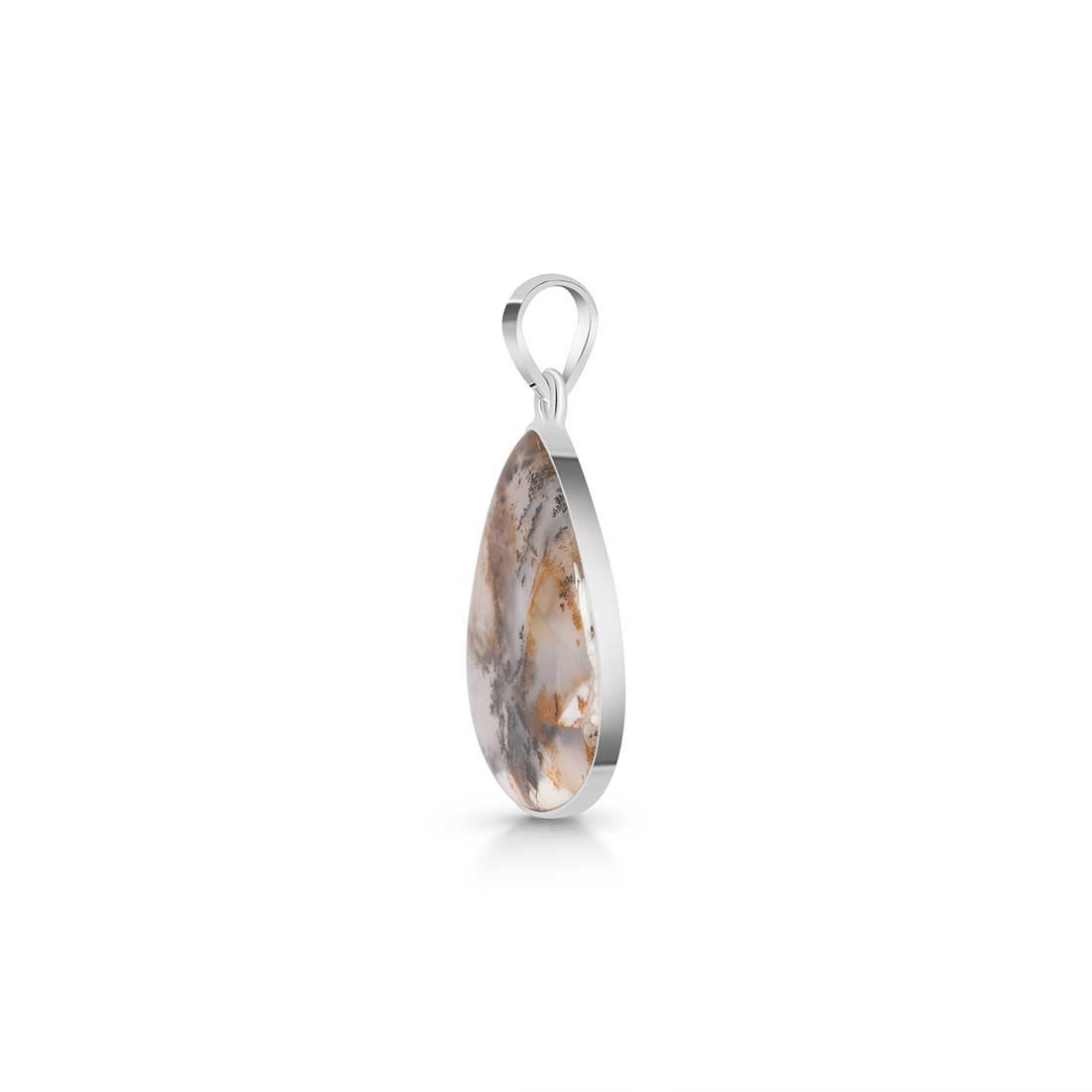 Russian Dendritic Agate Pendant-(RDA-P-7.)