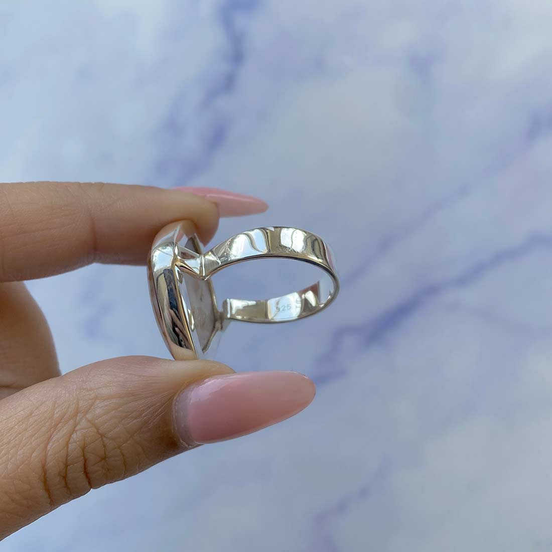 Russian Dendritic Agate Ring-(RDA-R-48.)