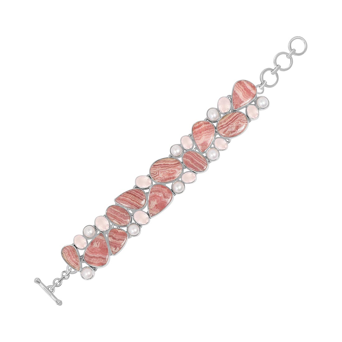 Rhodochrosite Bracelet-(RDC-B-1)