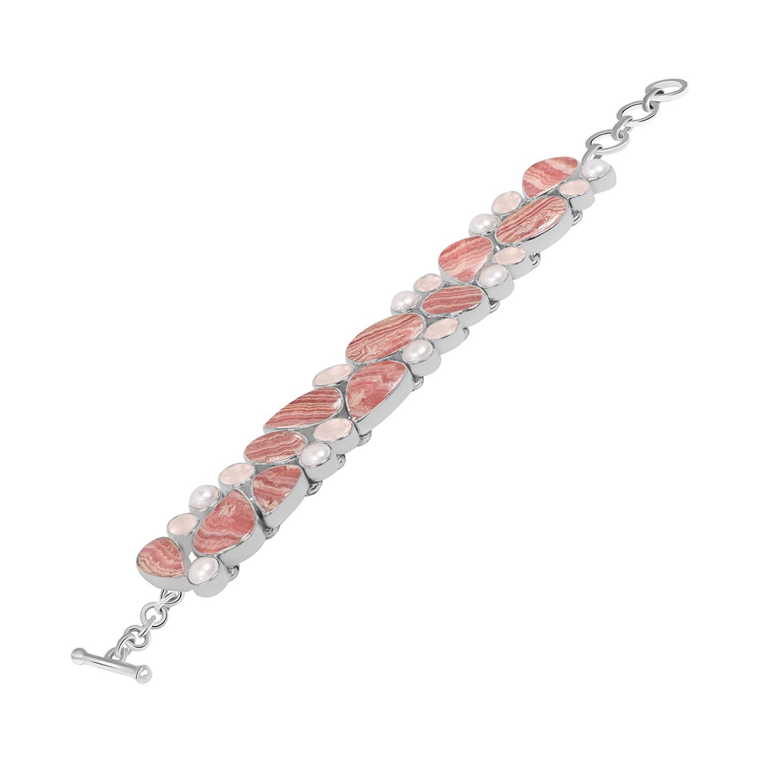 Rhodochrosite Bracelet-(RDC-B-1)
