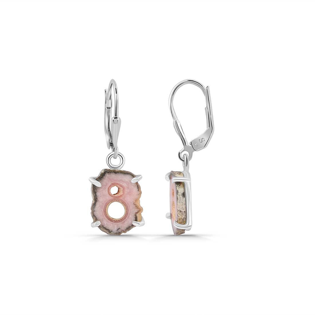 Rhodochrosite Stalactite Earring-(RDC-E-101.)