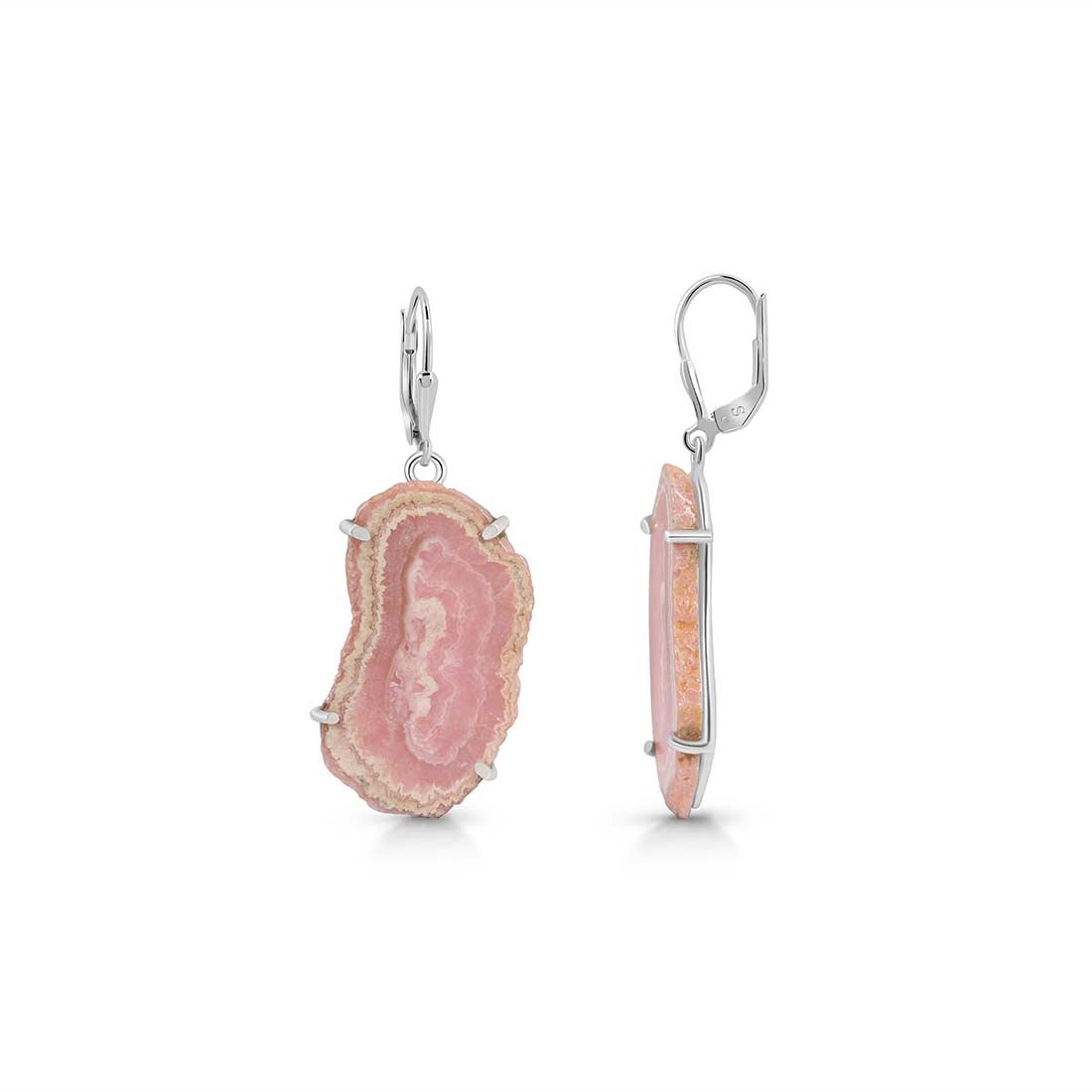 Rhodochrosite Stalactite Earring-(RDC-E-102.)