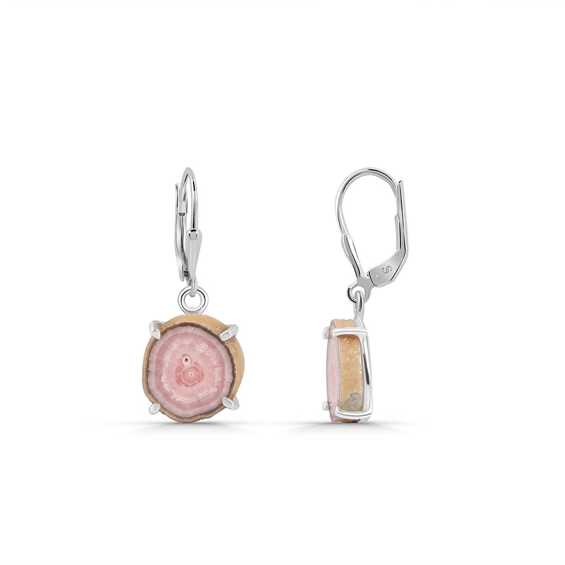 Rhodochrosite Stalactite Earring-(RDC-E-103.)