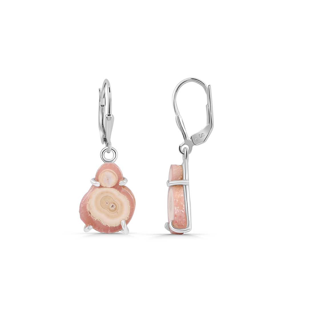 Rhodochrosite Stalactite Earring-(RDC-E-106.)