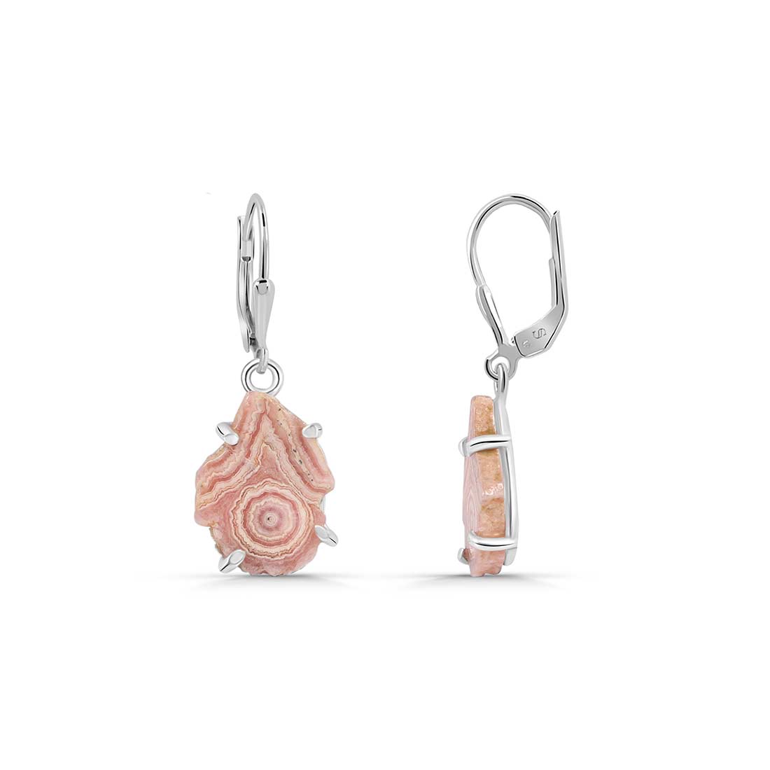 Rhodochrosite Stalactite Earring-(RDC-E-107.)