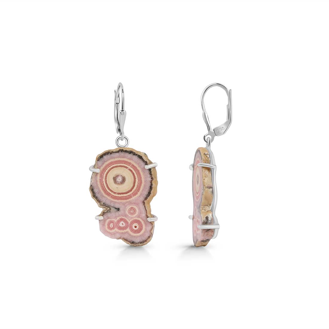 Rhodochrosite Stalactite Earring-(RDC-E-113.)
